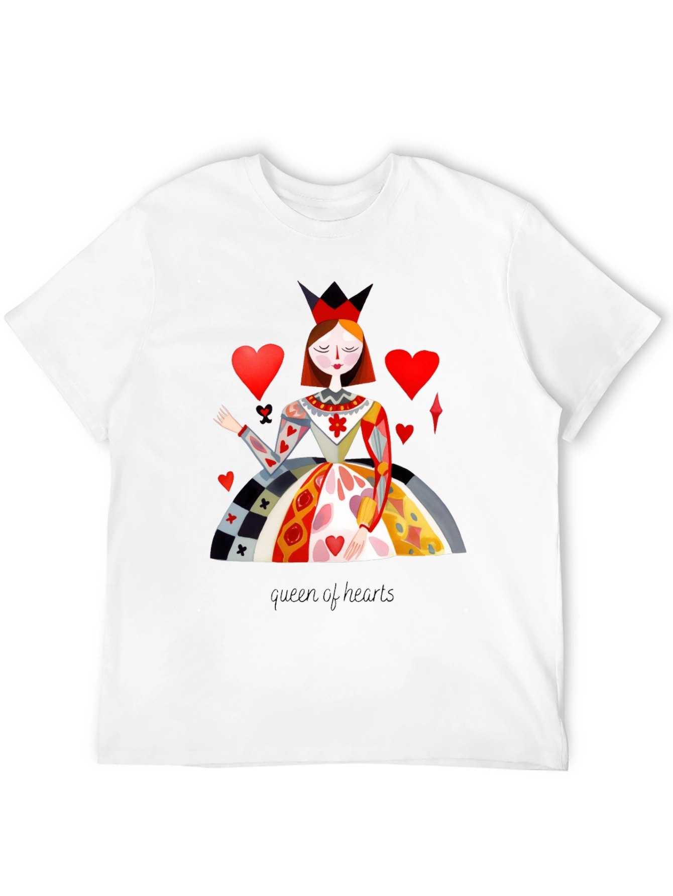 Queen of Hearts Graphic T-Shirt