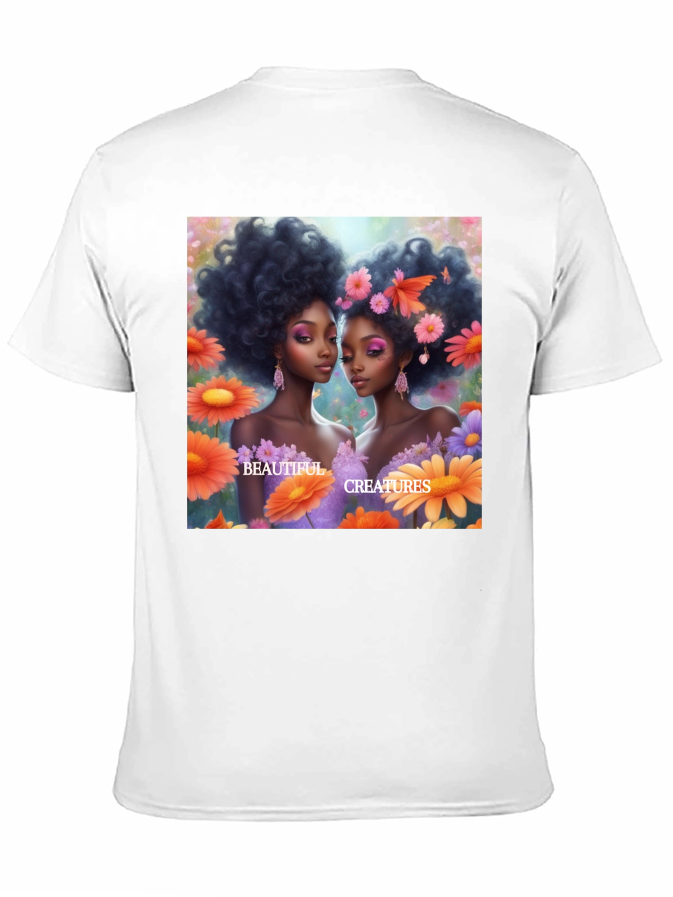 Artistic Beautiful Creatures Graphic Tee