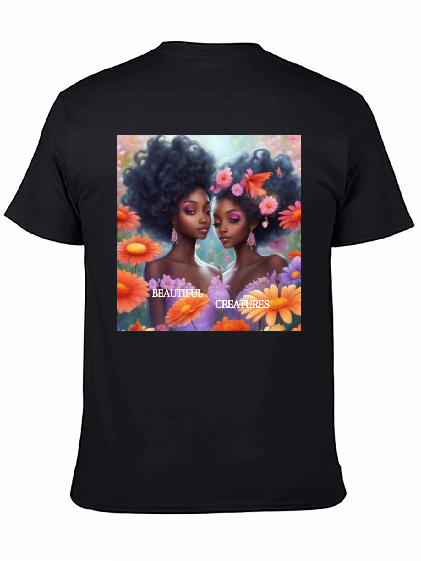 Artistic Beautiful Creatures Graphic Tee