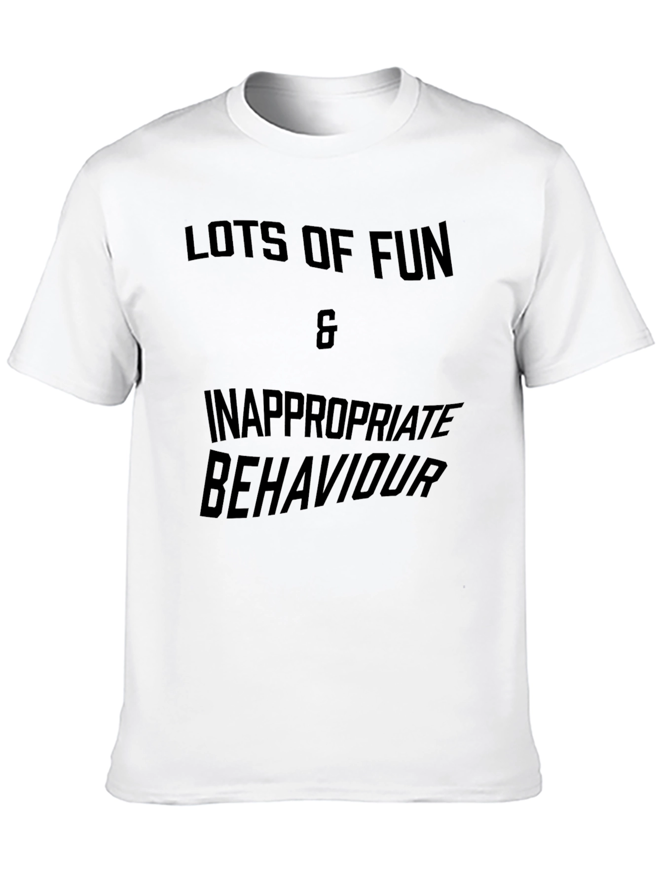 Lots of Fun & Inappropriate Behaviour T-Shirt
