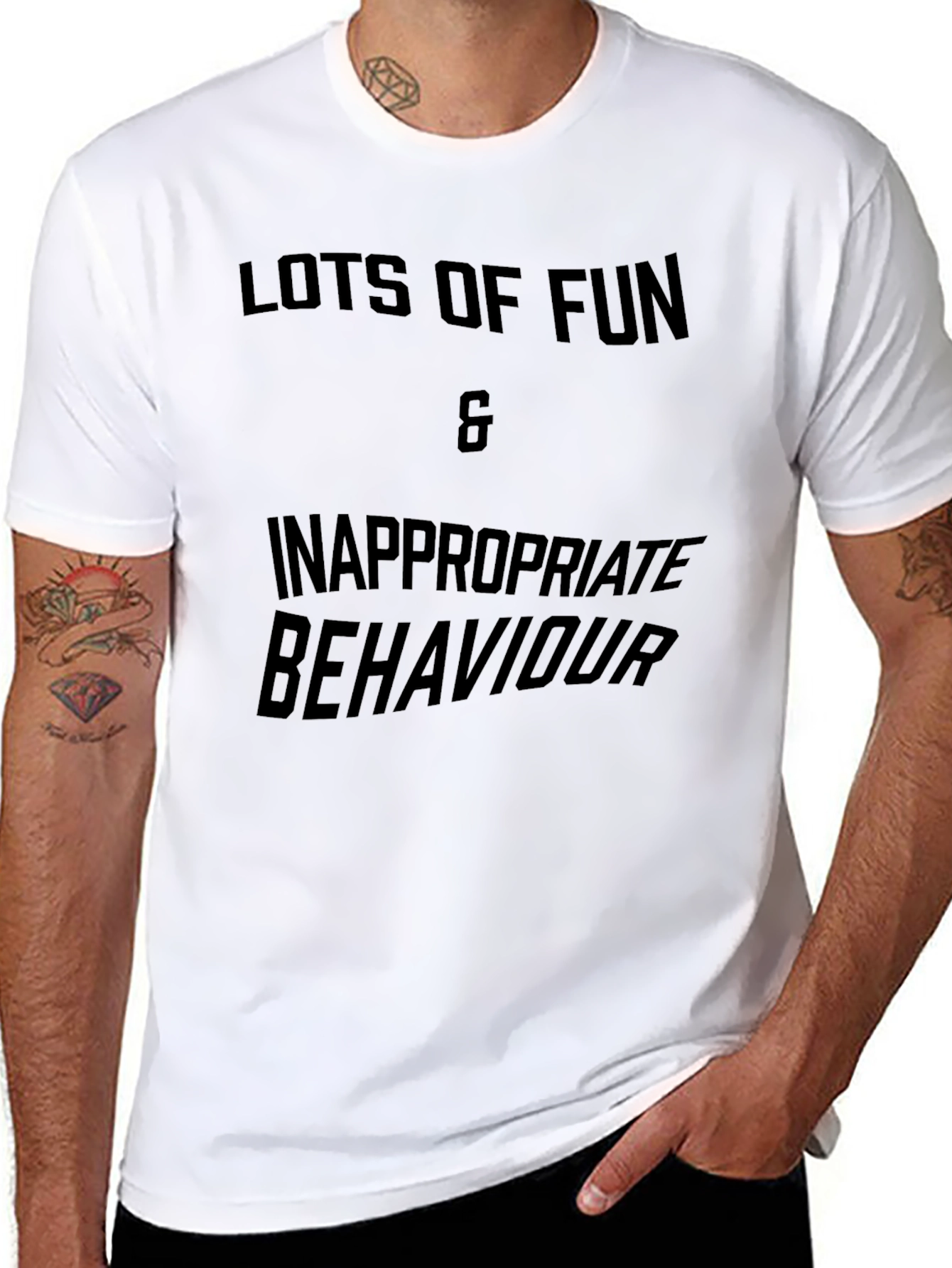 Lots of Fun & Inappropriate Behaviour T-Shirt