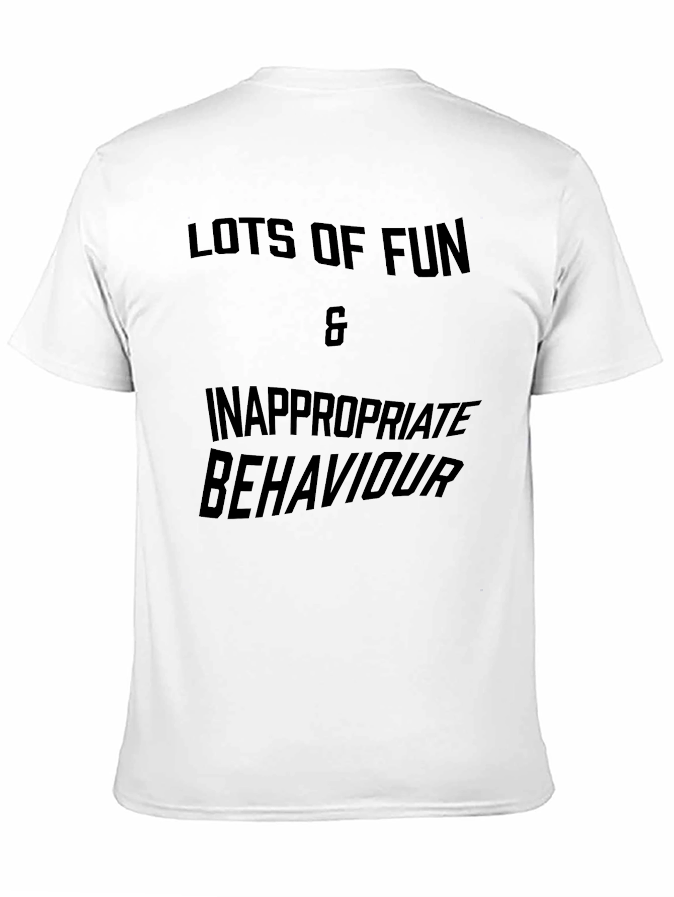 Lots of Fun & Inappropriate Behaviour T-Shirt