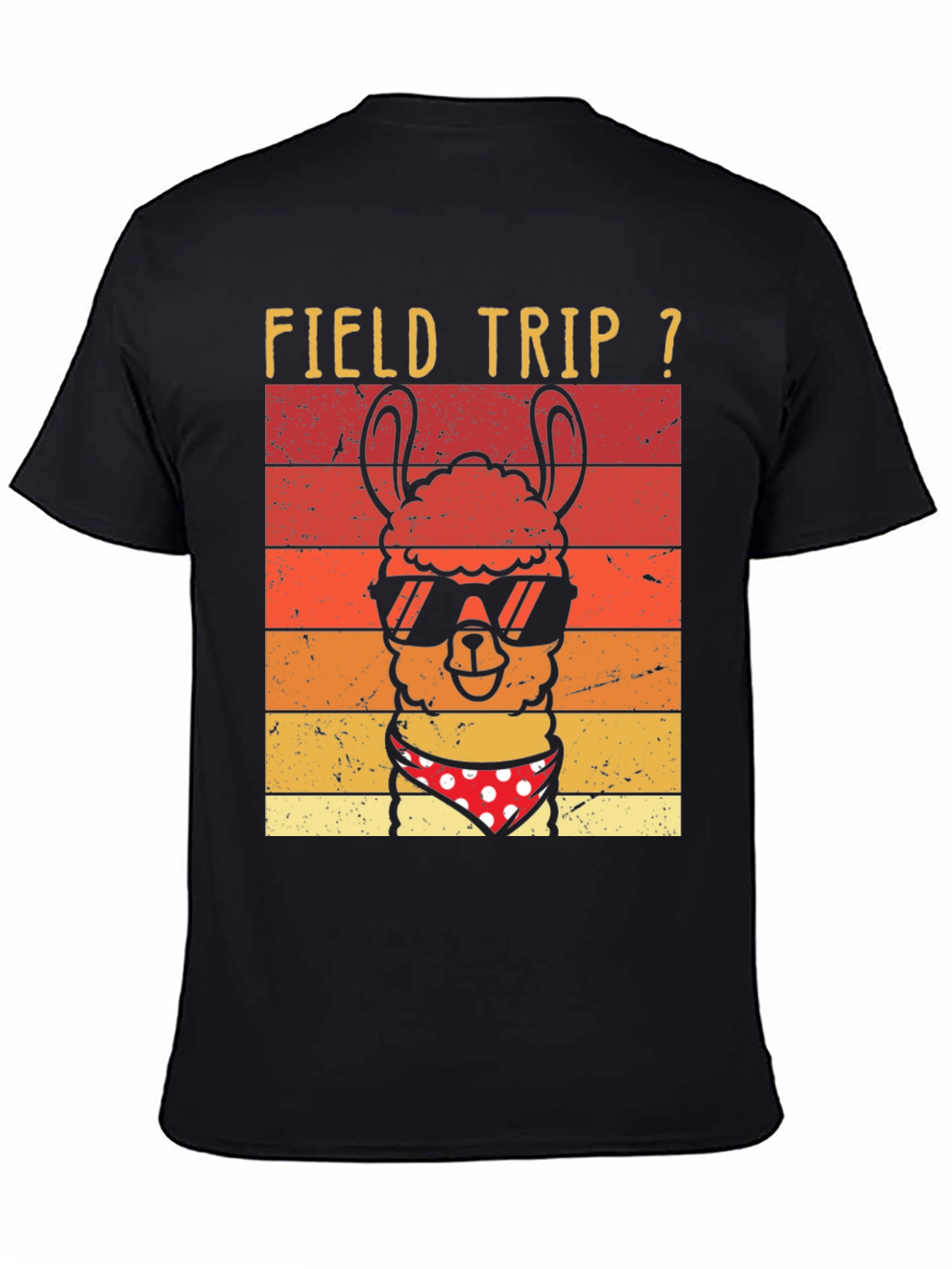 Field Trip Llama T-Shirt