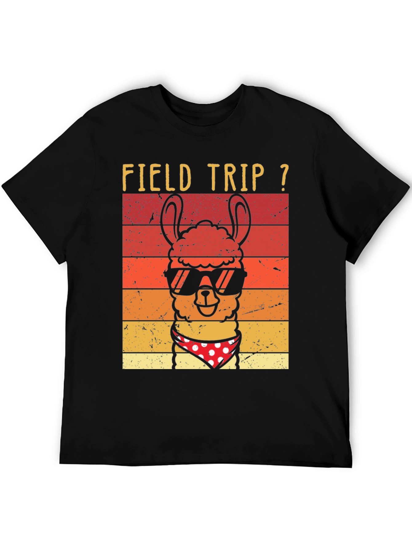 Field Trip Llama T-Shirt