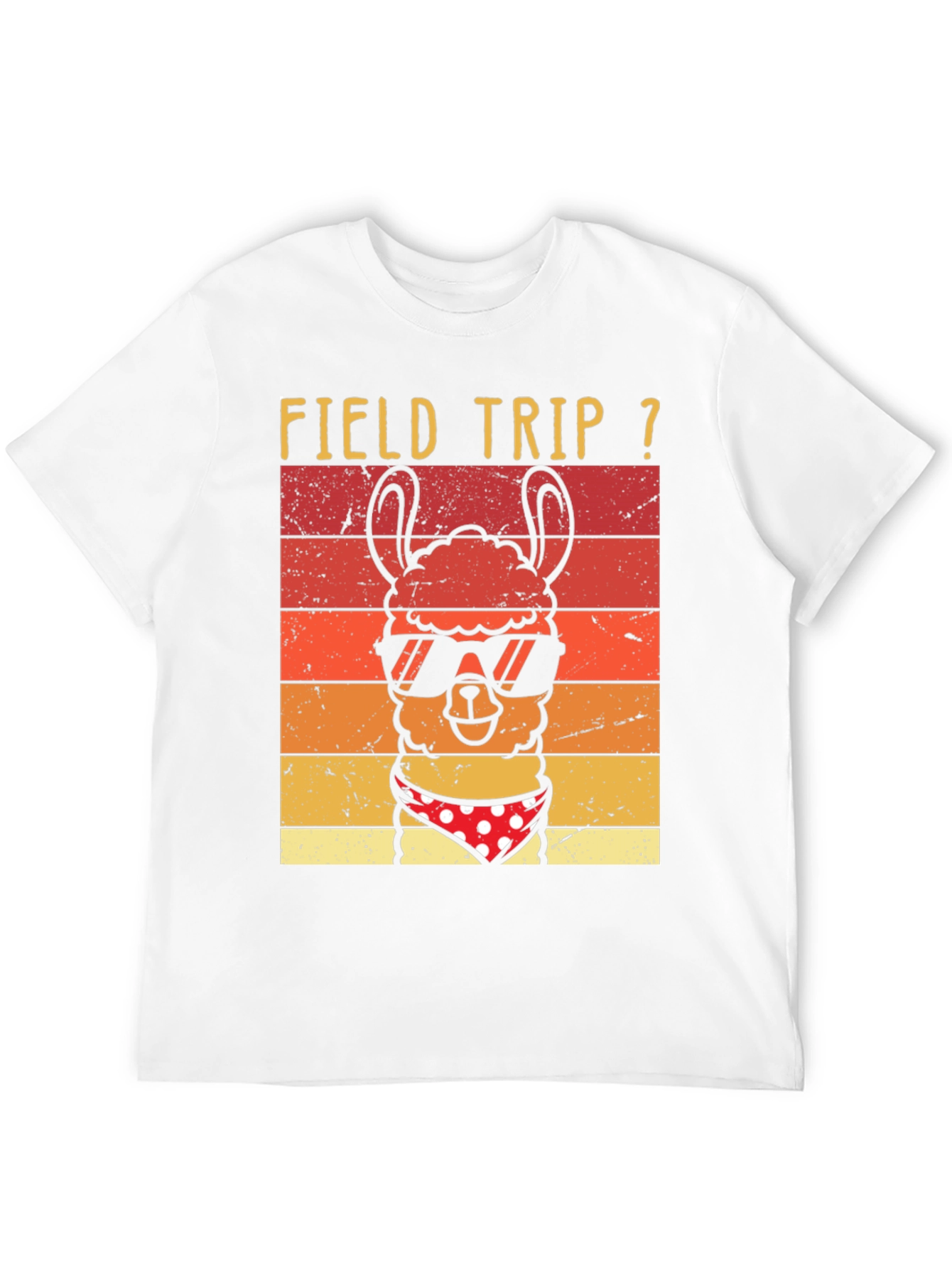 Field Trip Llama T-Shirt