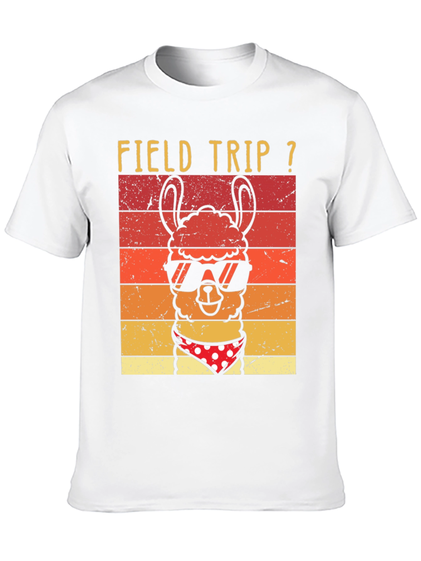 Field Trip Llama T-Shirt