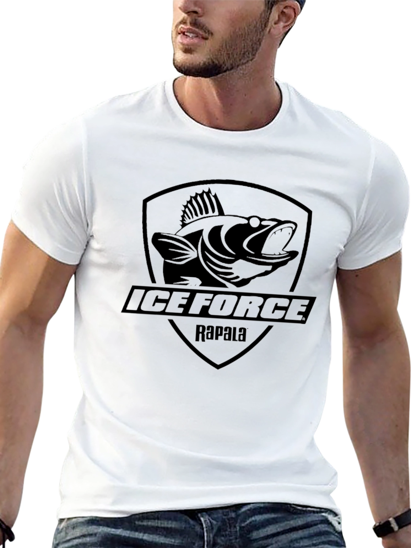 Ice Force Rapala Black Graphic T-Shirt
