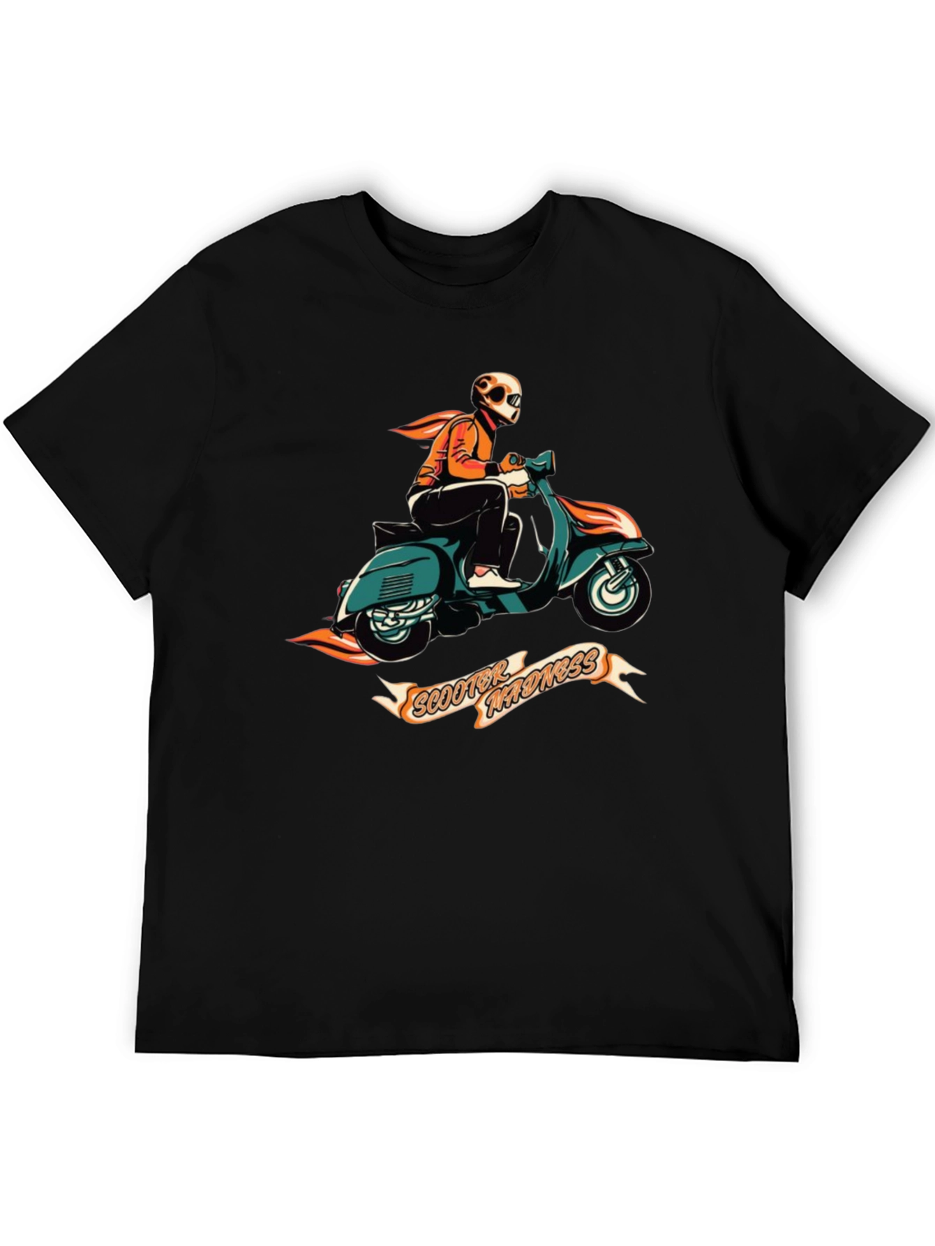 Scooter Madness Graphic Tee - Retro Style