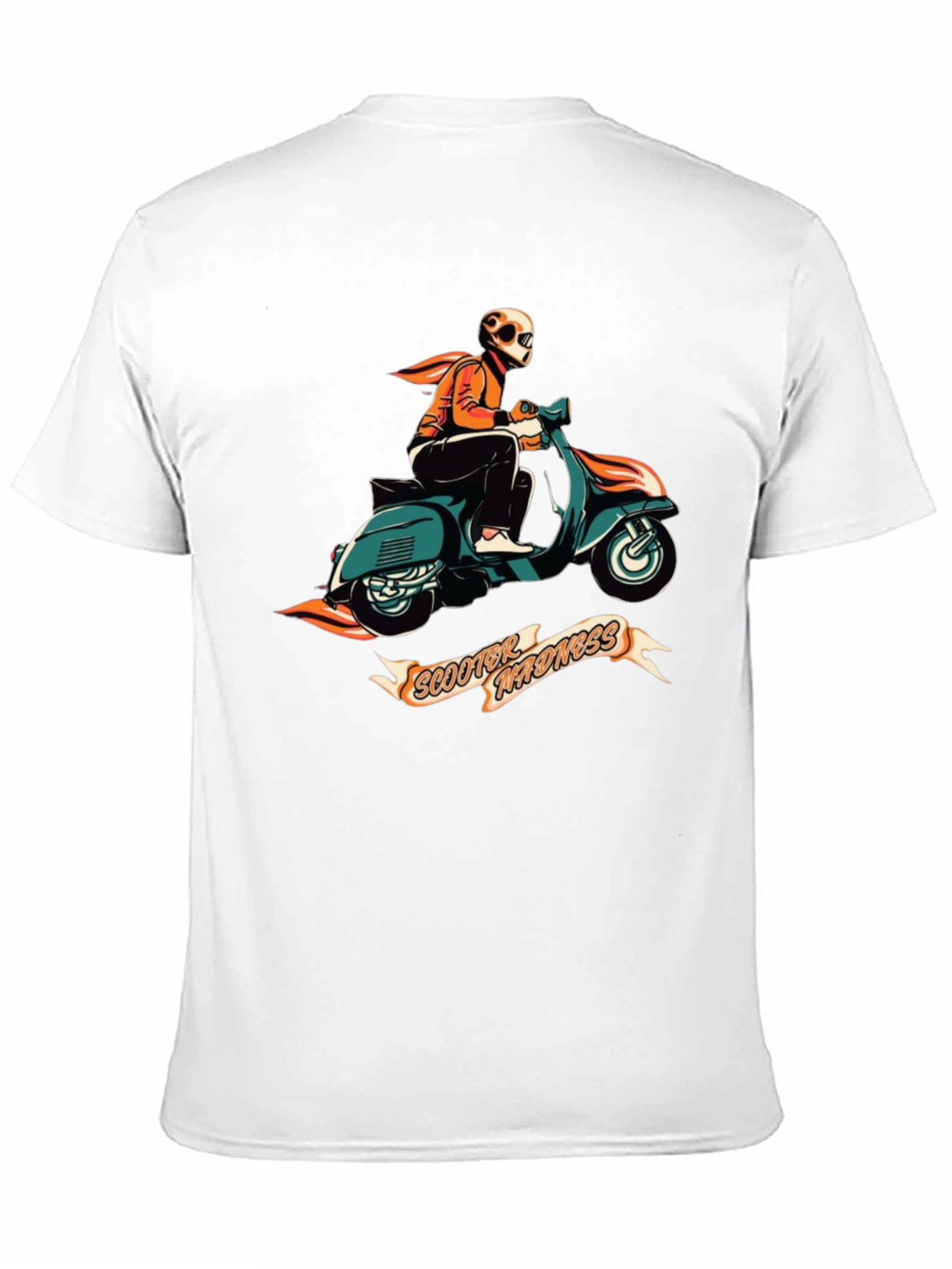Scooter Madness Graphic Tee - Retro Style