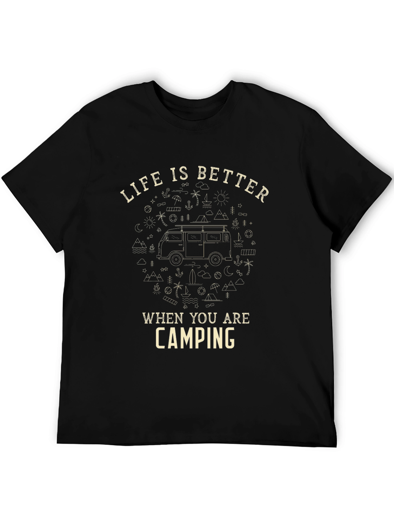 Camping Life T-Shirt - Adventure Tee