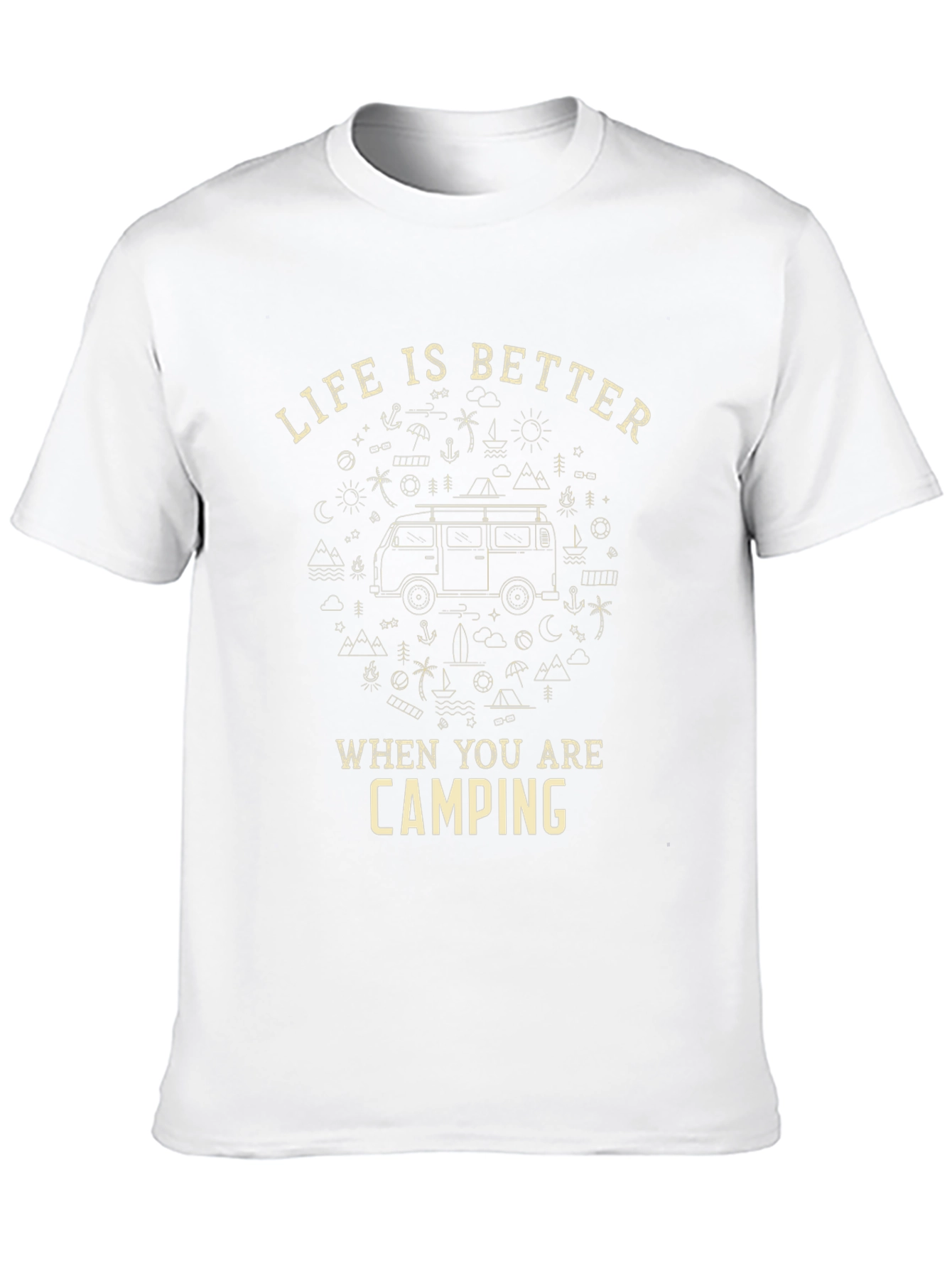 Camping Life T-Shirt - Adventure Tee