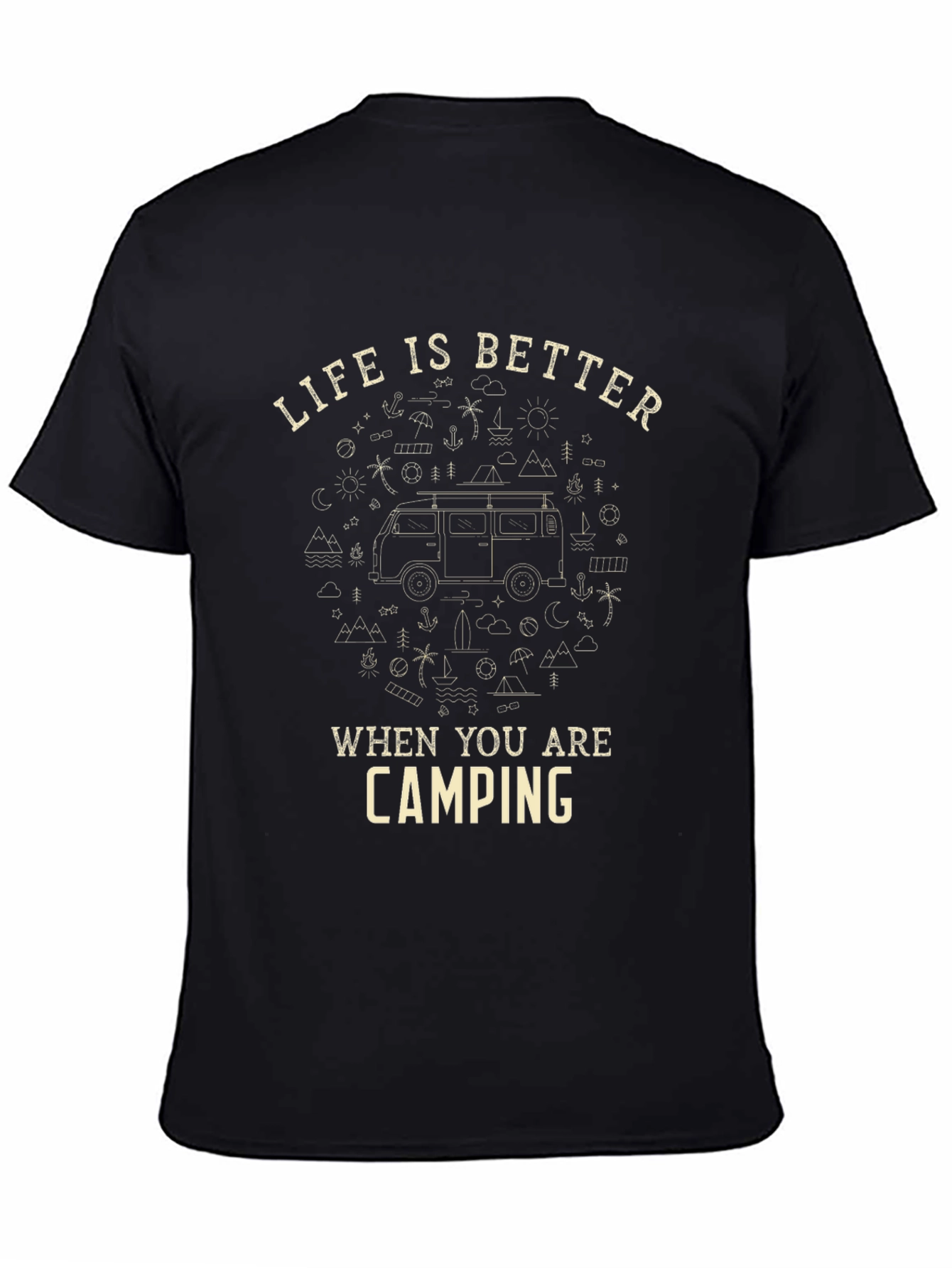 Camping Life T-Shirt - Adventure Tee