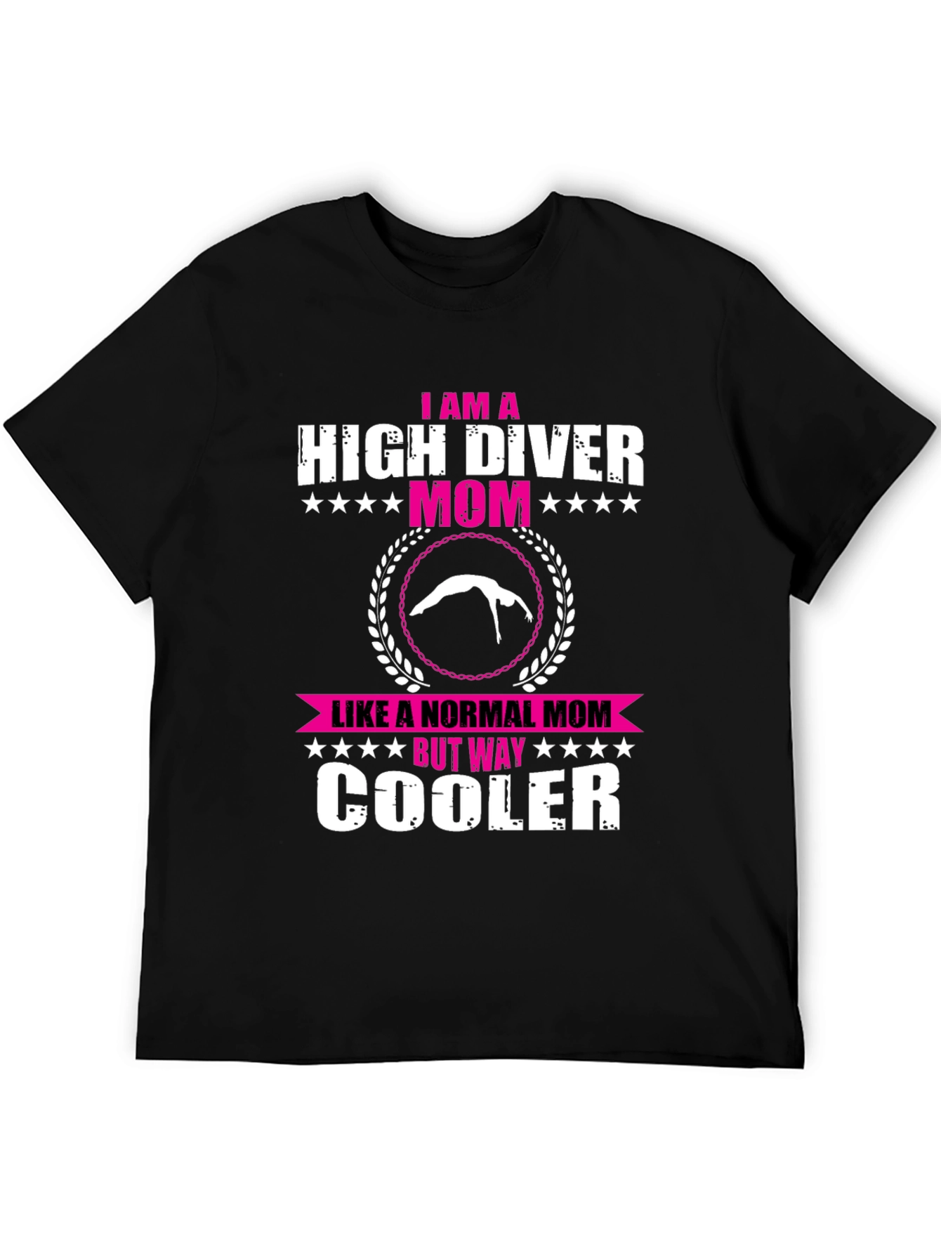 High Diver Mom T-Shirt - Unique Design