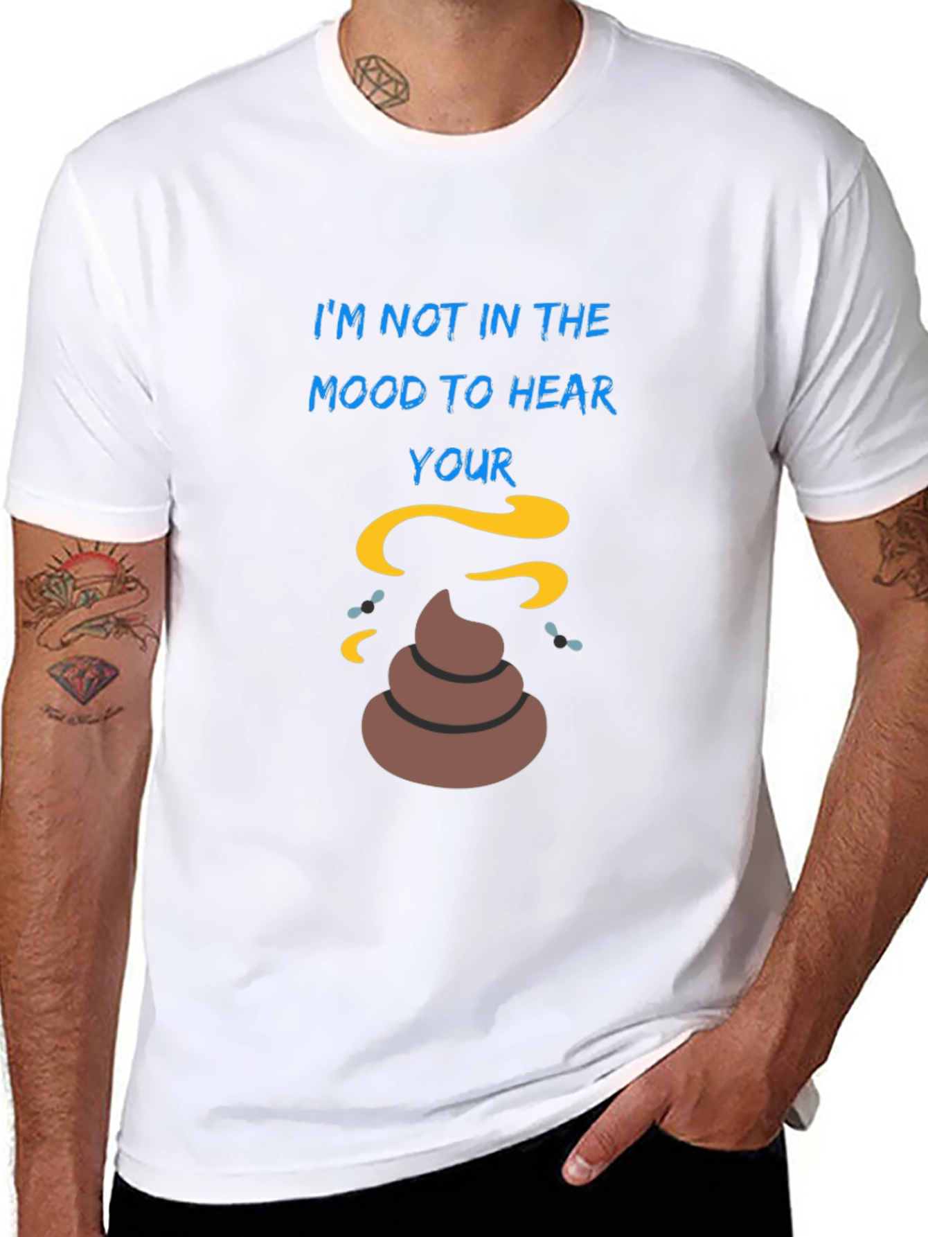 Im Not In The Mood Graphic T-Shirt