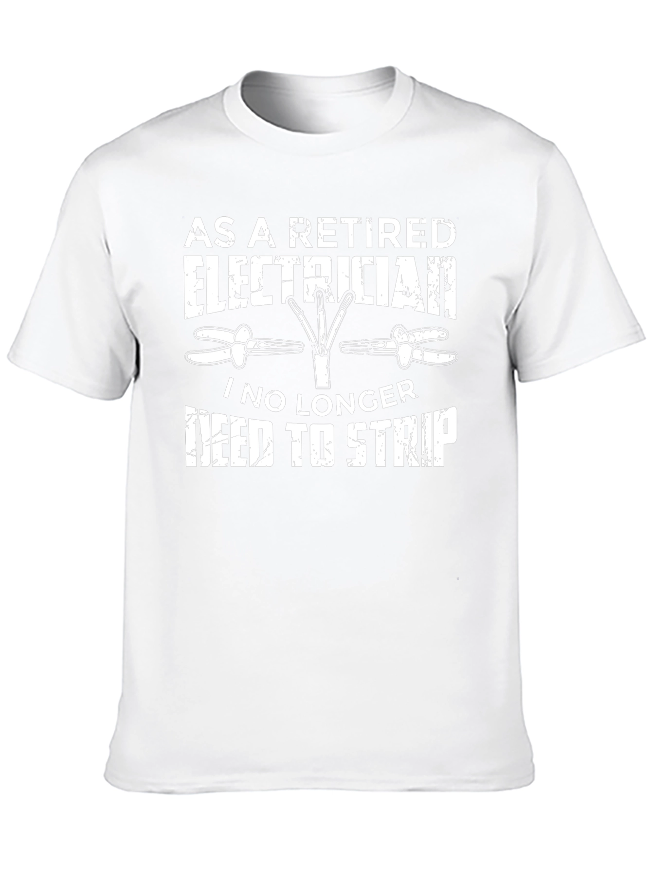 Retired Electrician T-Shirt Funny Gift Idea
