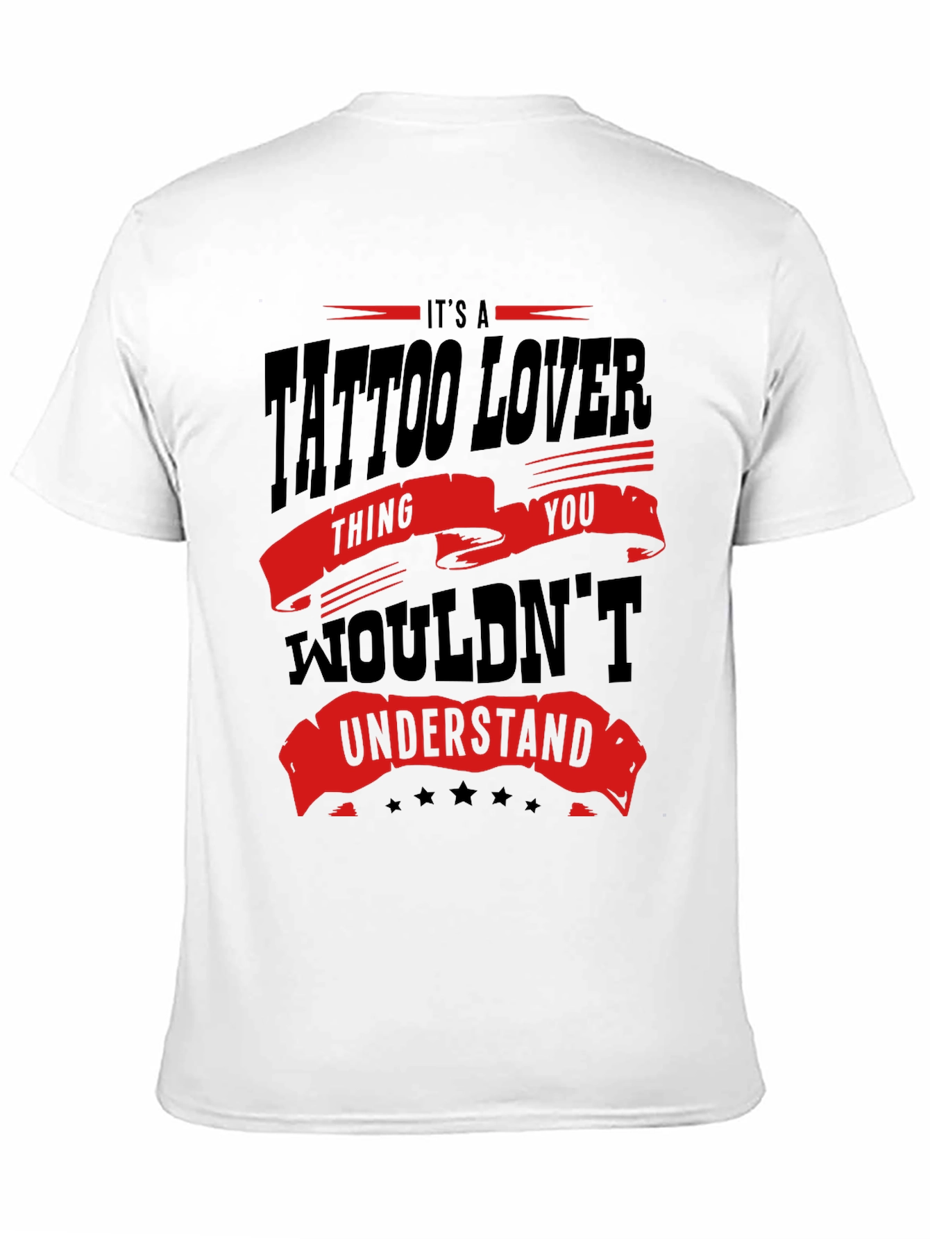 Tattoo Lover T-Shirt - Graphic Print Tee