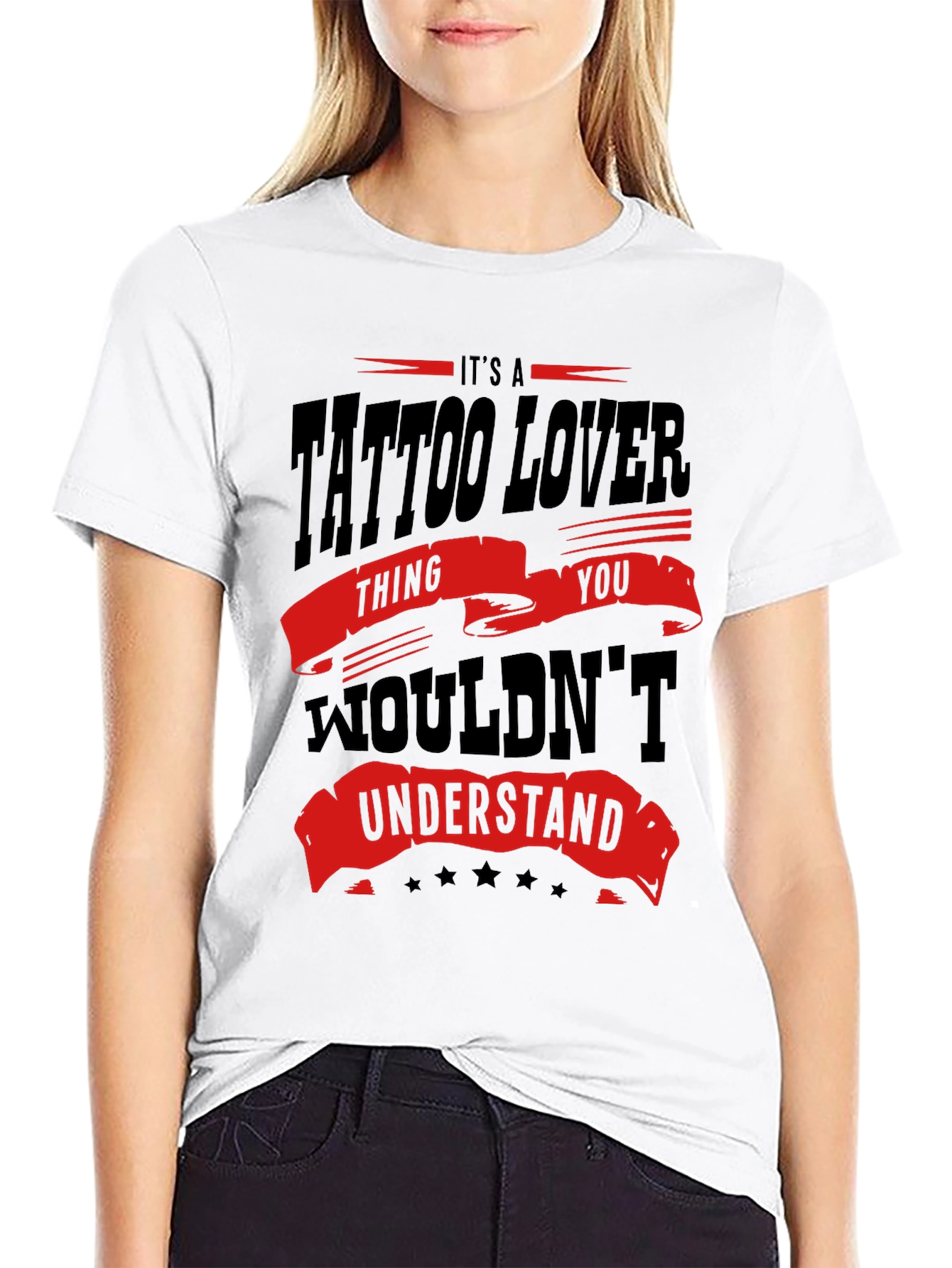 Tattoo Lover T-Shirt - Graphic Print Tee