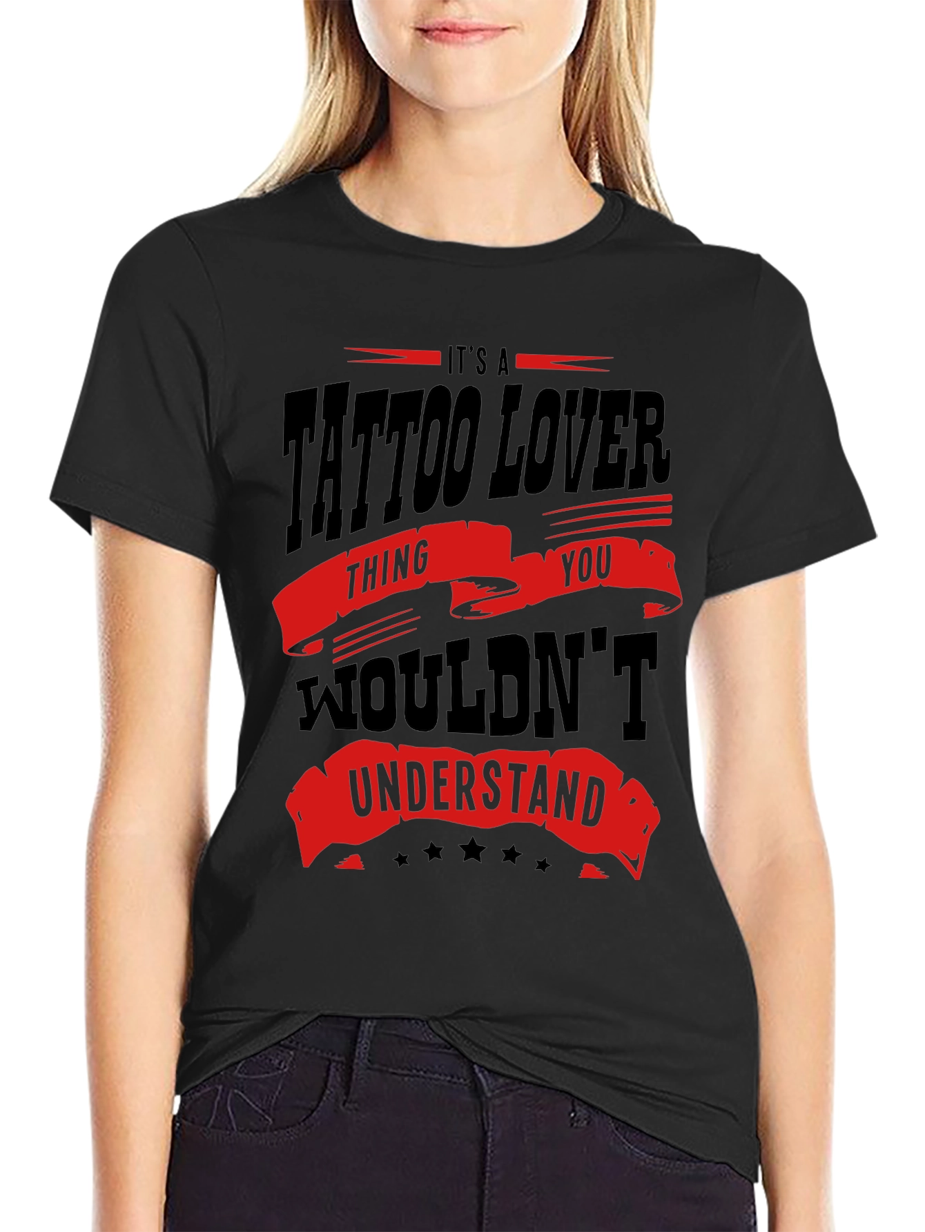 Tattoo Lover T-Shirt - Graphic Print Tee