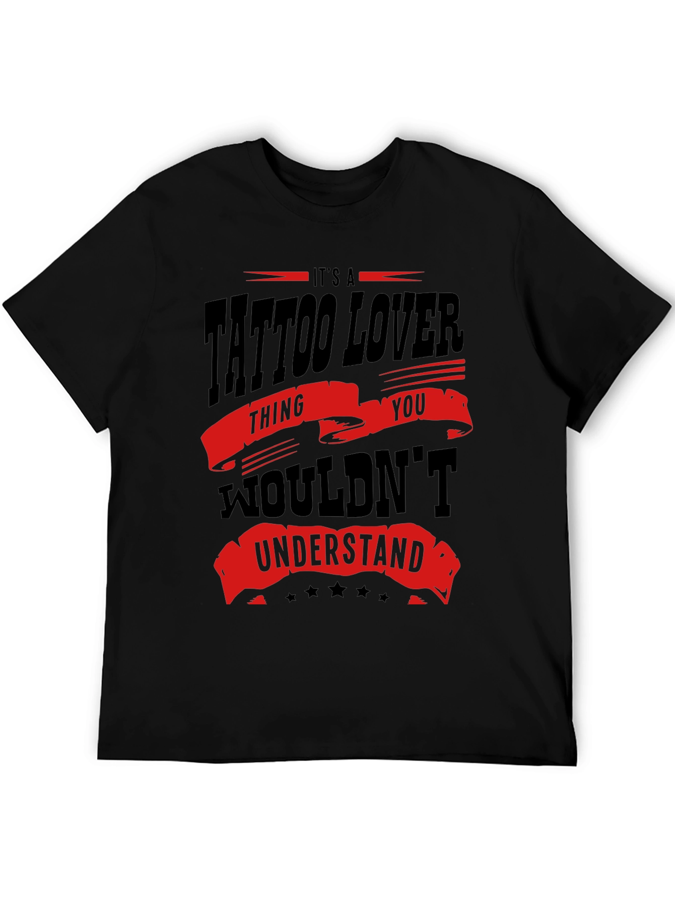 Tattoo Lover T-Shirt - Graphic Print Tee