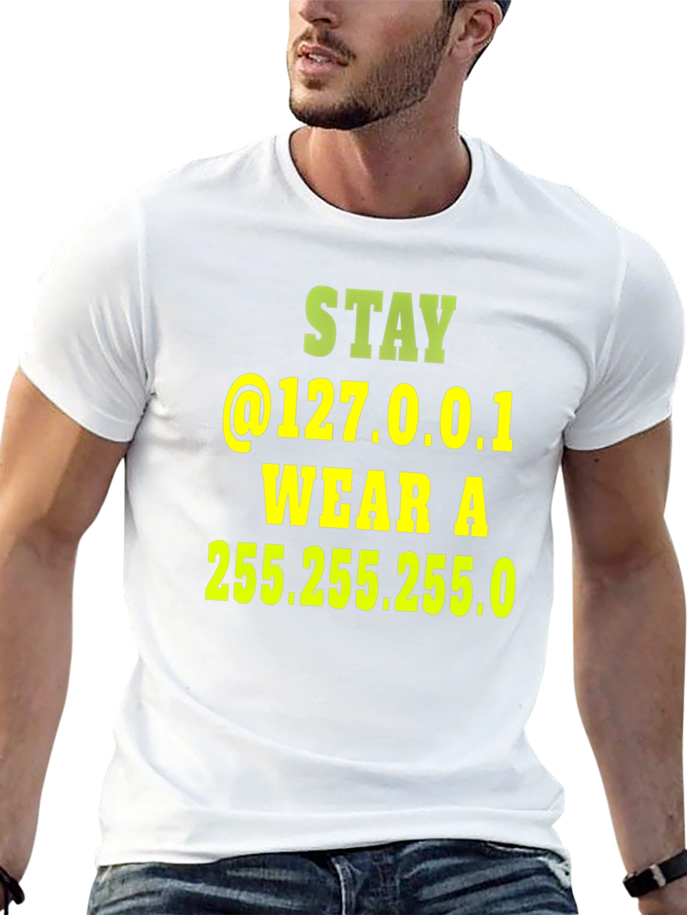 Stay Home T-Shirt 127.0.0.1 Developer Humor Tee