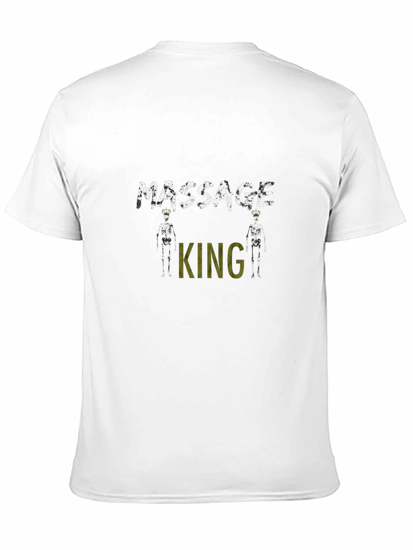 Massage King Black T-Shirt