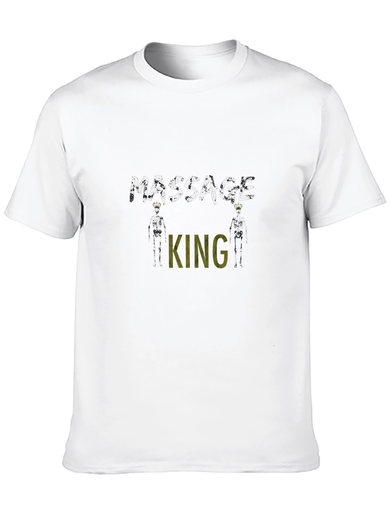 Massage King Black T-Shirt