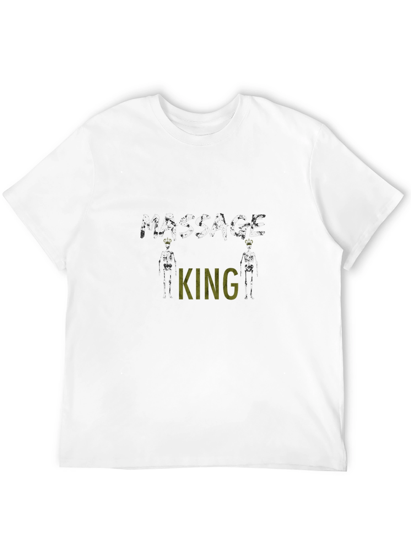 Massage King Black T-Shirt