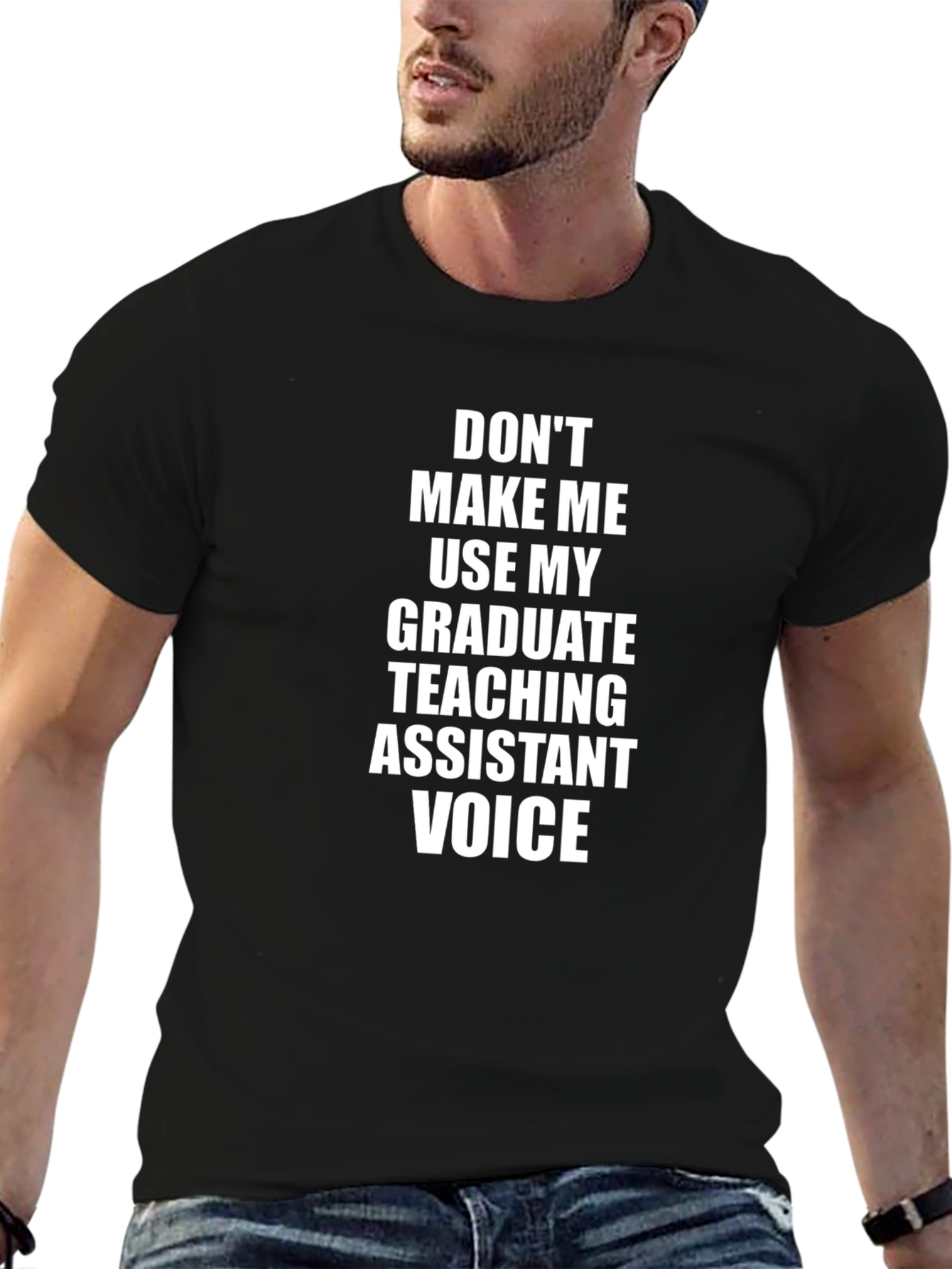 Graduate Teaching Assistant Funny Graphic T-Shirt