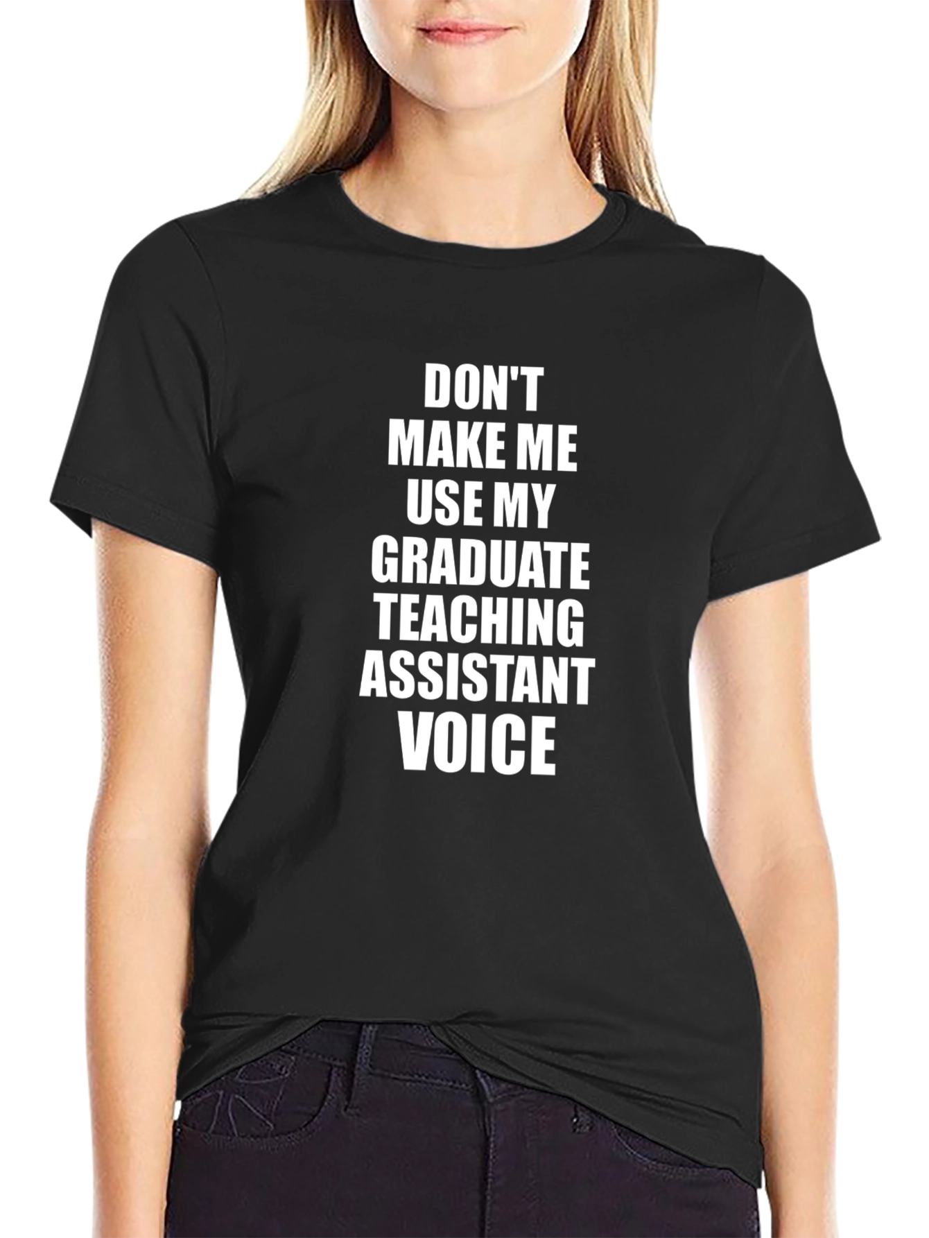 Graduate Teaching Assistant Funny Graphic T-Shirt