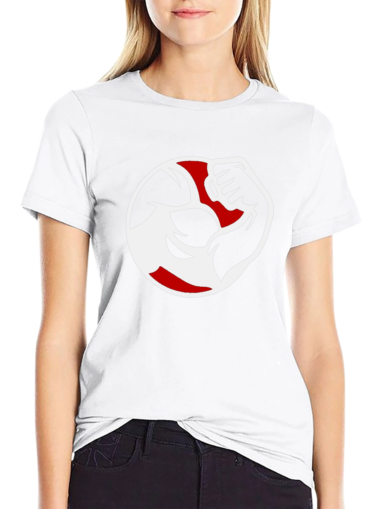 Muscle Arm Graphic Black T-Shirt