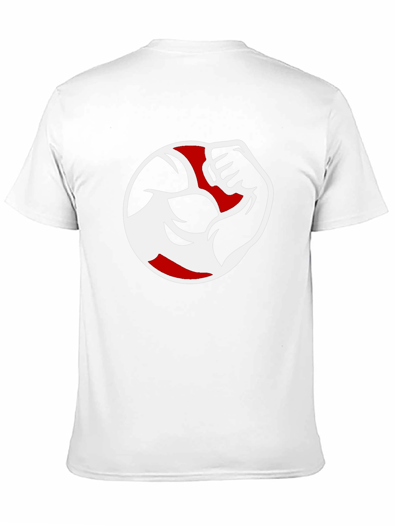 Muscle Arm Graphic Black T-Shirt