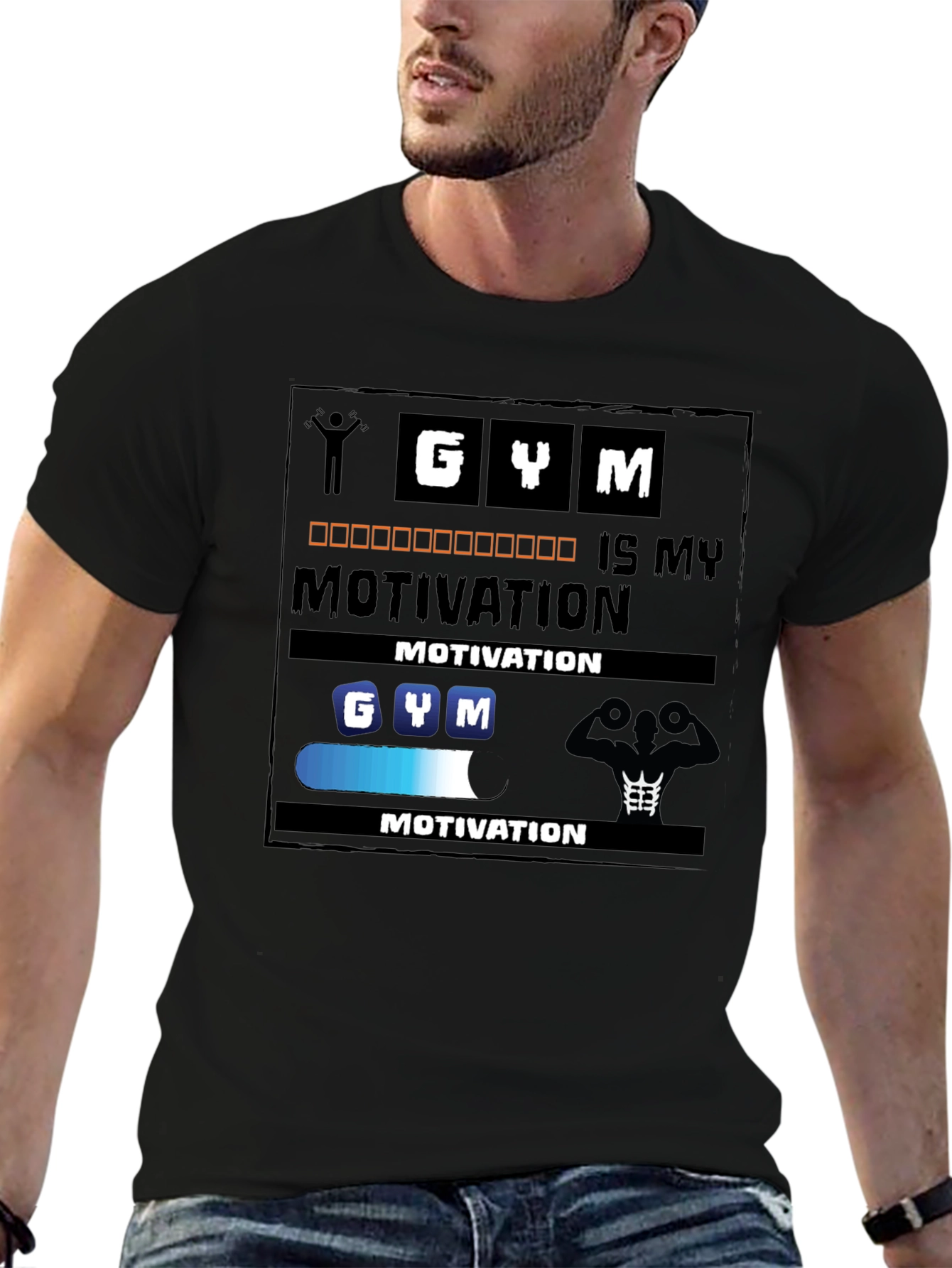 Gym is My Motivation T-Shirt