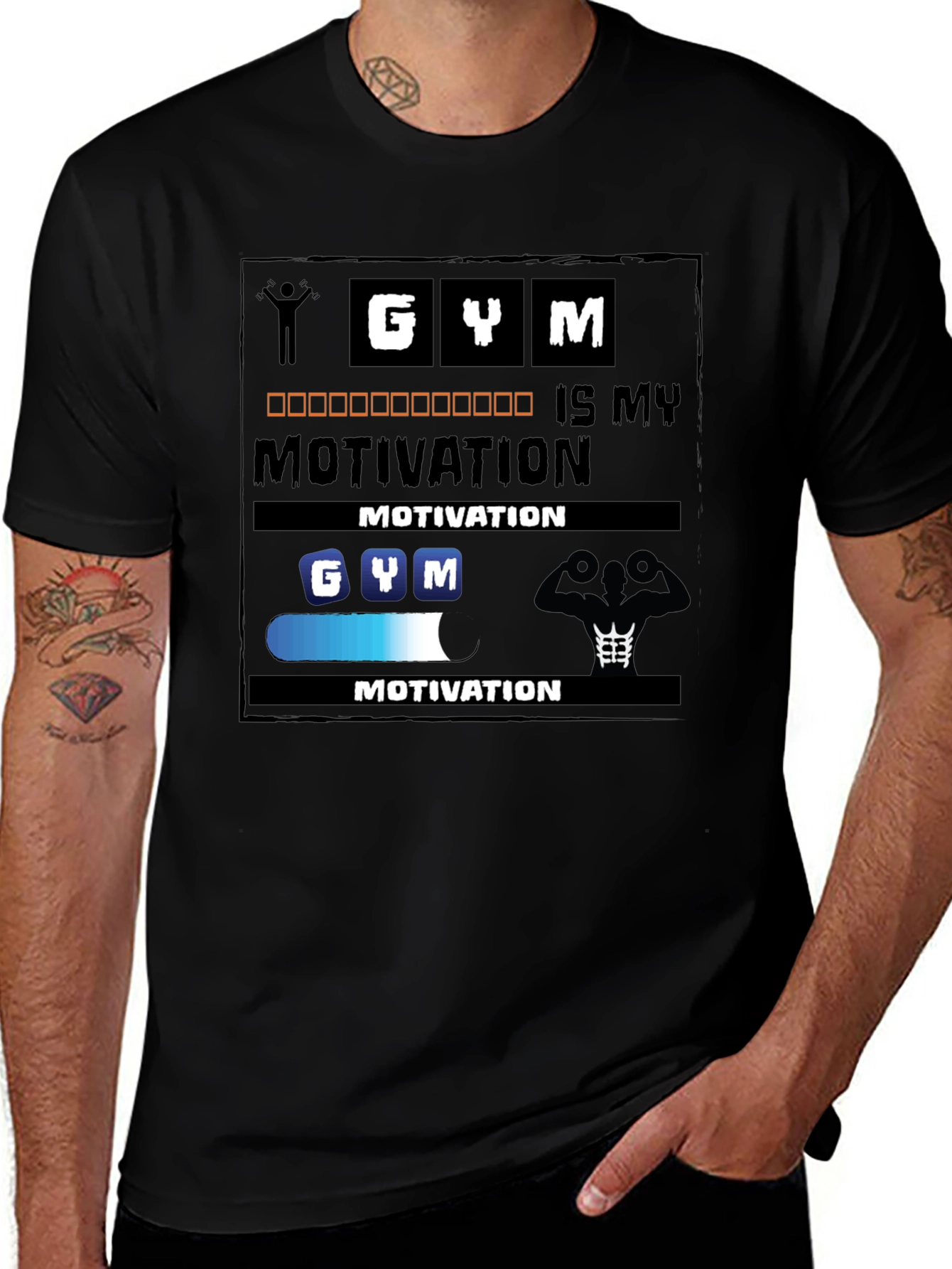 Gym is My Motivation T-Shirt