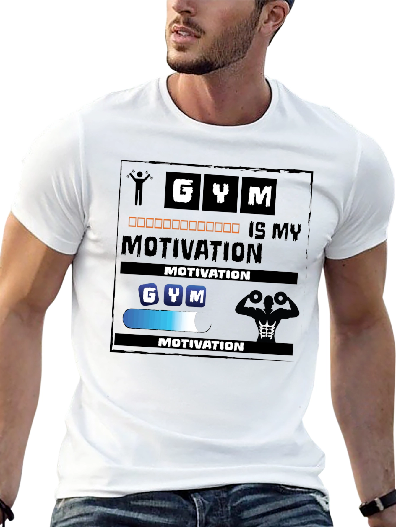 Gym is My Motivation T-Shirt