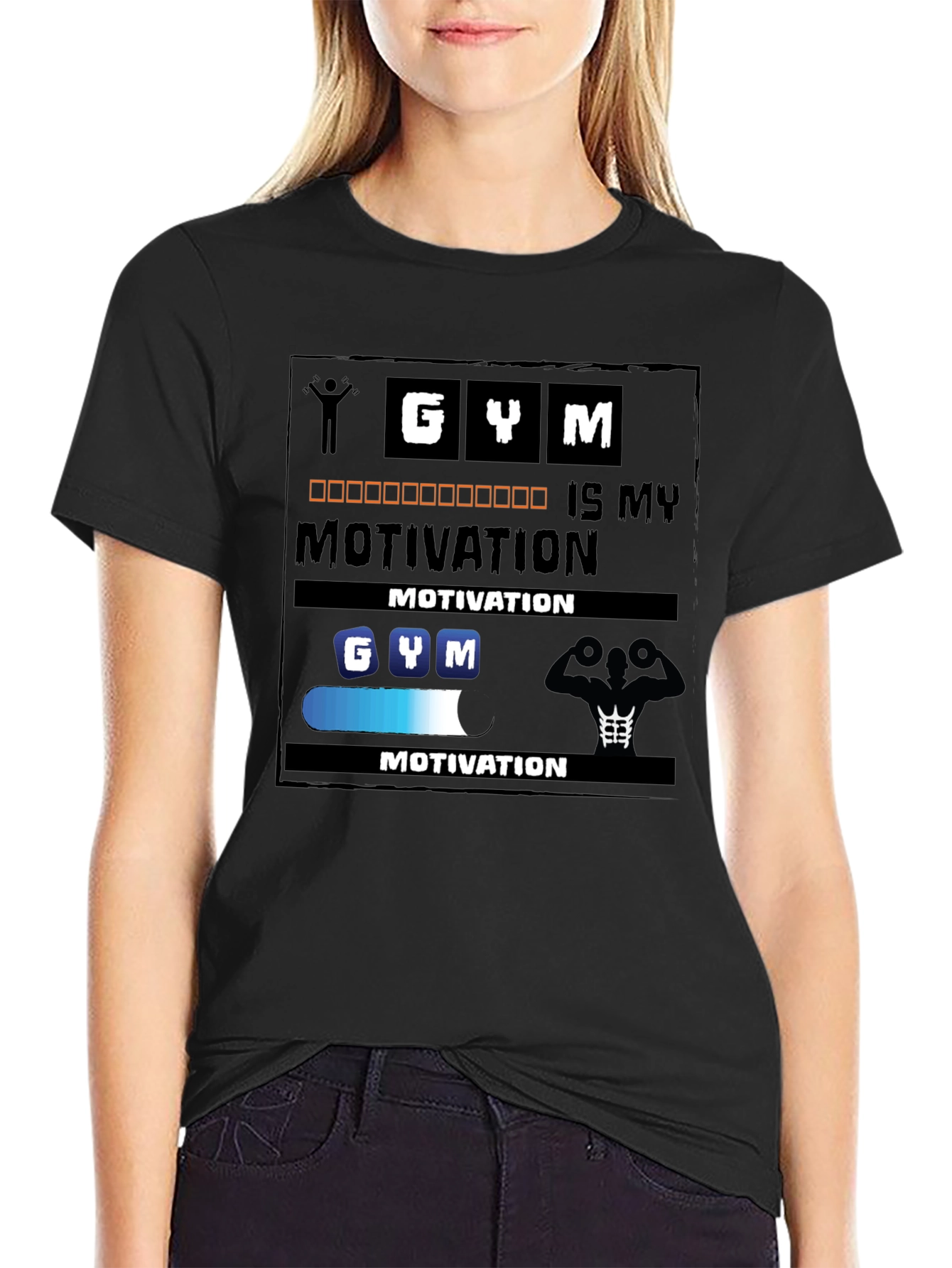 Gym is My Motivation T-Shirt