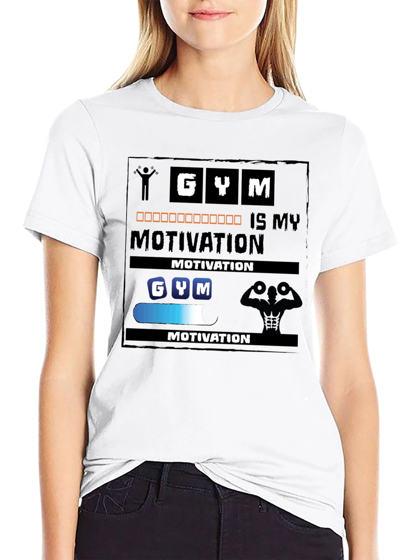 Gym is My Motivation T-Shirt
