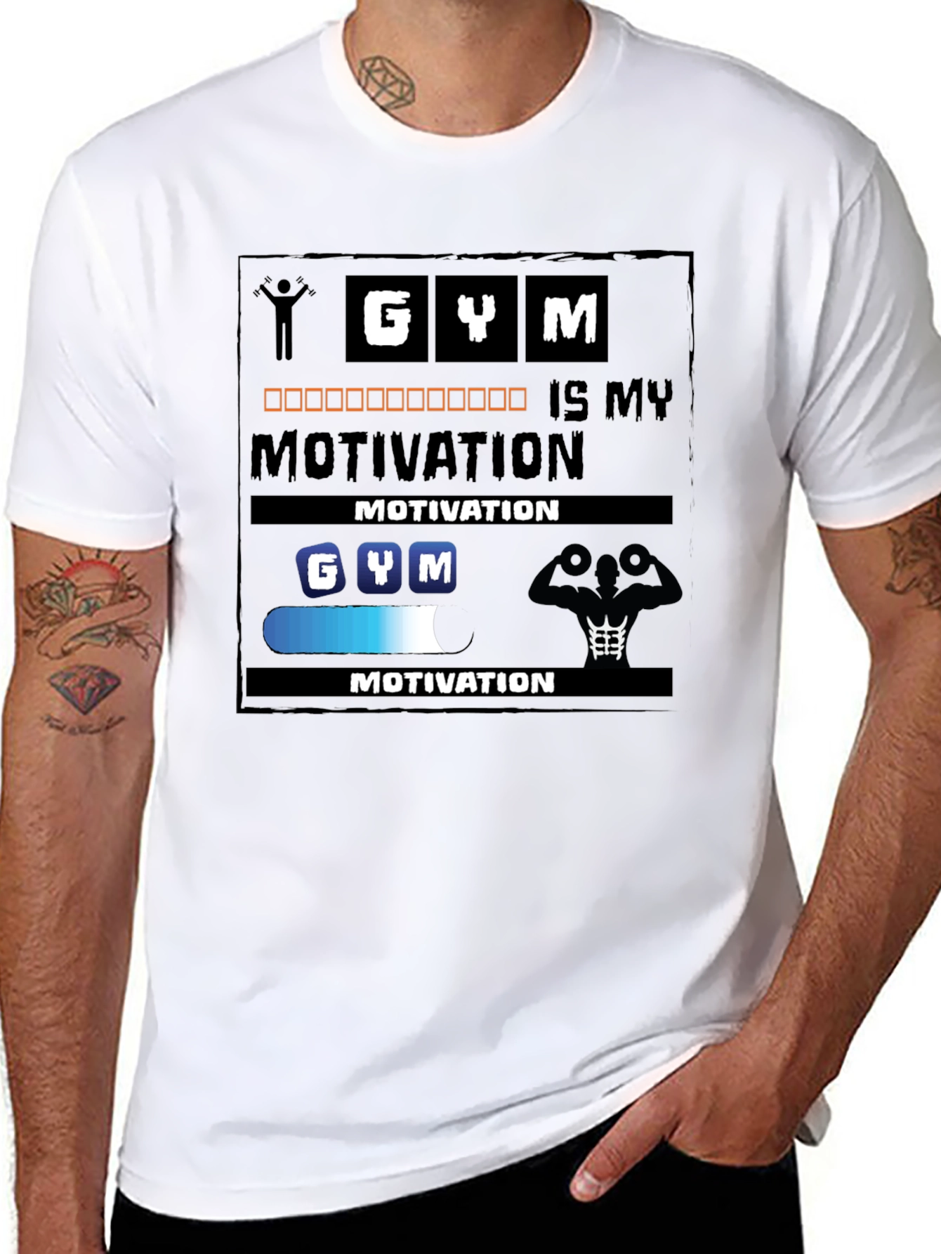Gym is My Motivation T-Shirt