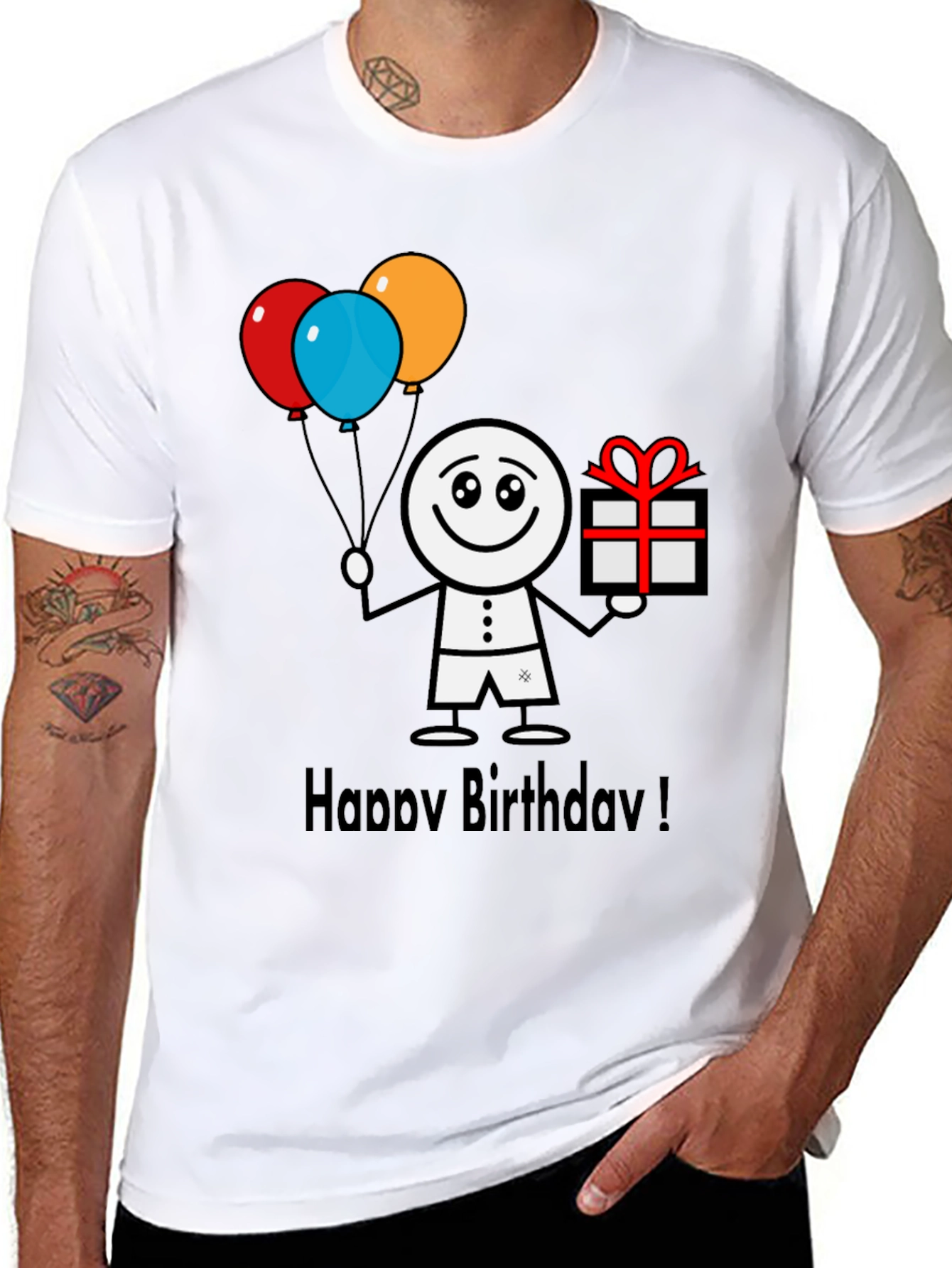 Happy Birthday Graphic T-Shirt