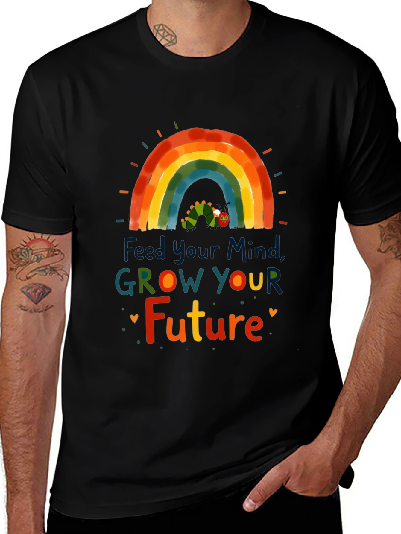 Feed Your Mind Grow Your Future Graphic Tee