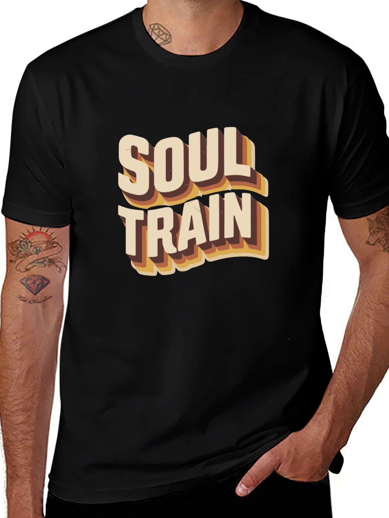 Soul Train Retro Graphic Tee
