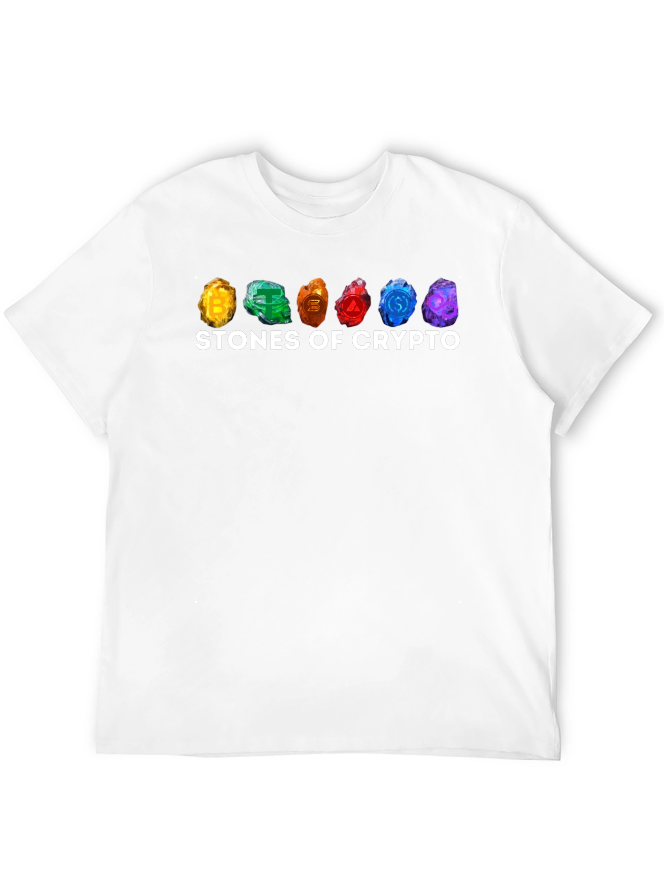 Stones of Crypto Black T-Shirt