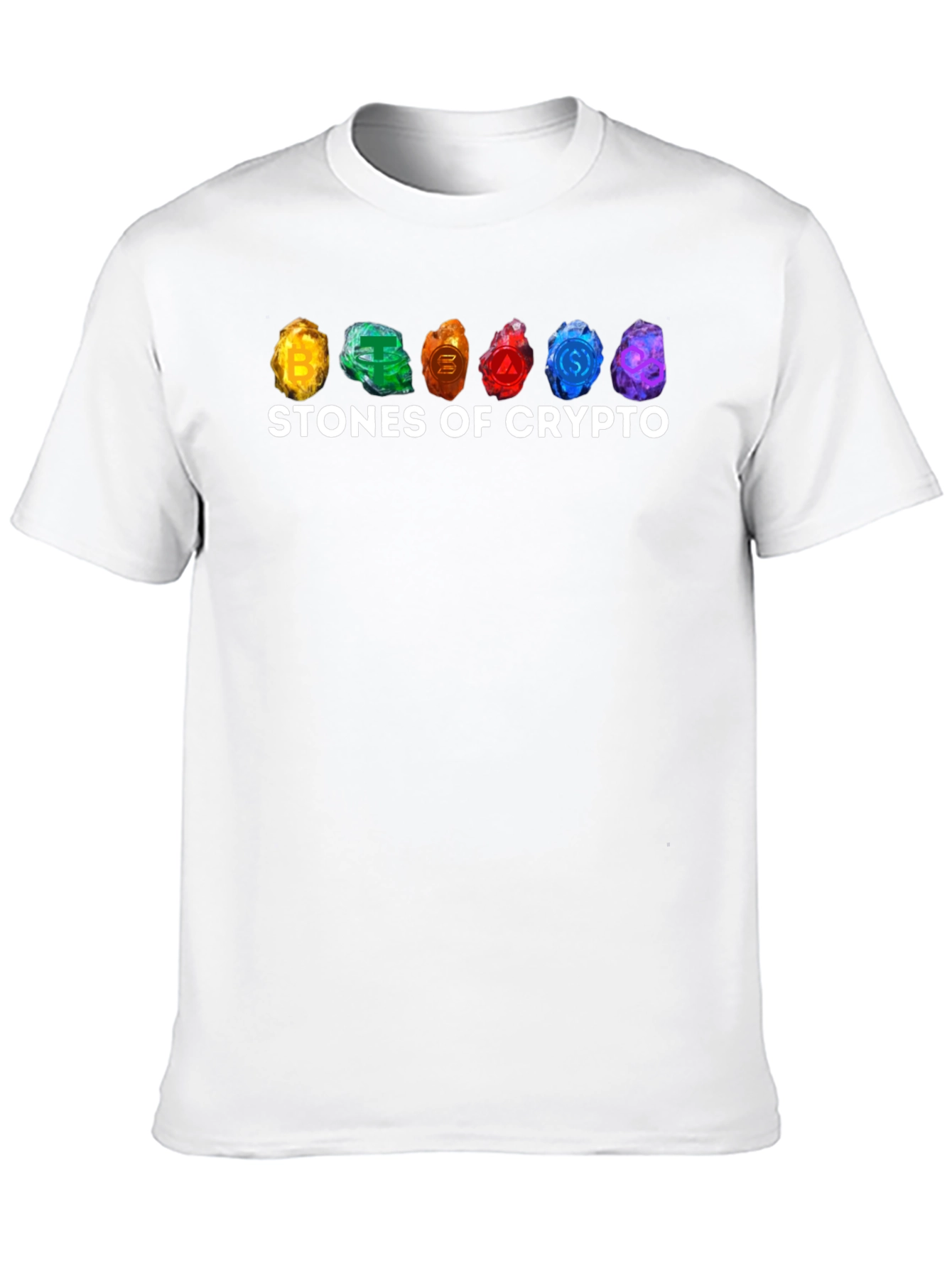Stones of Crypto Black T-Shirt