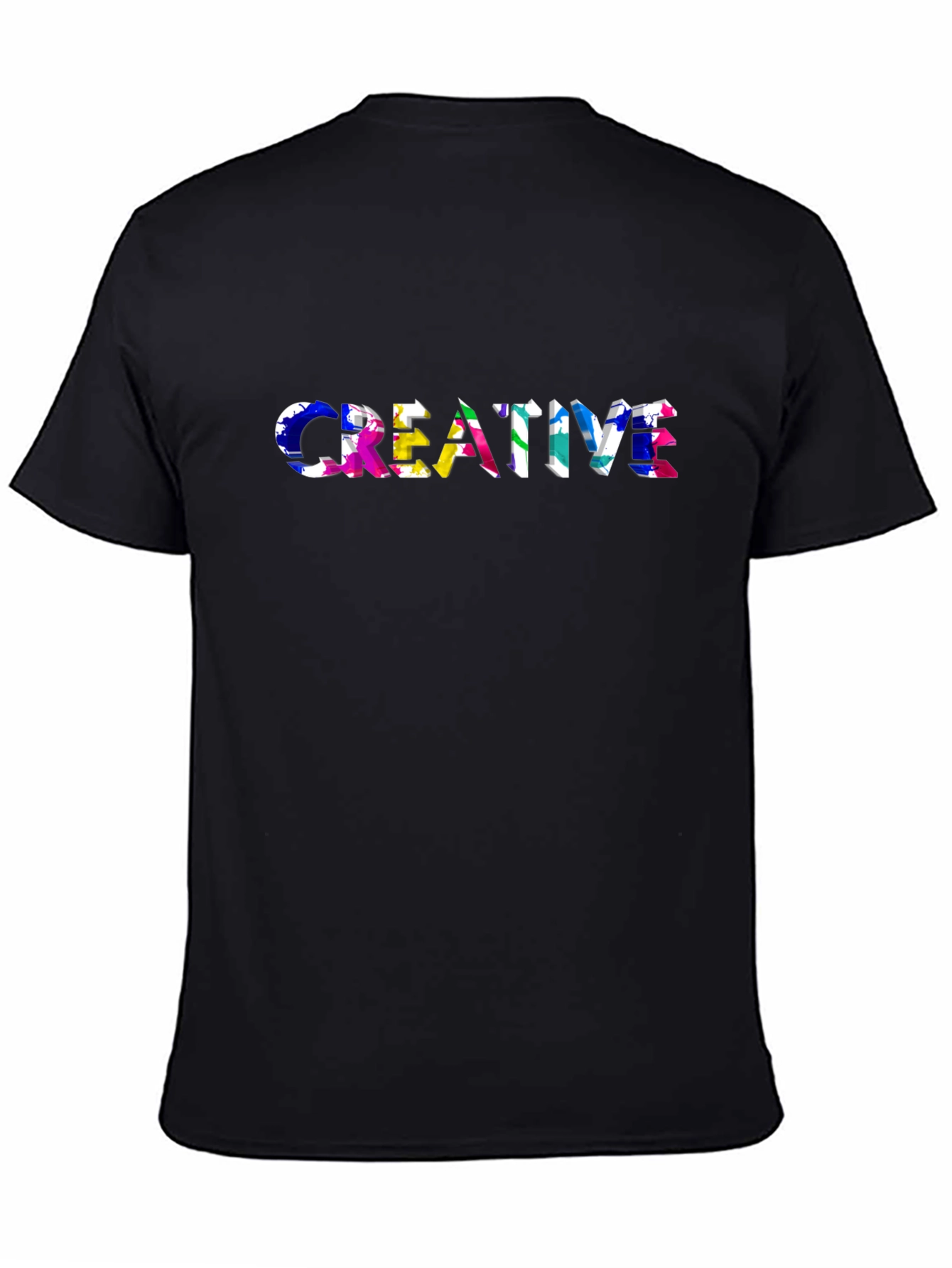 Creative Graphic Tee - Artsy Design