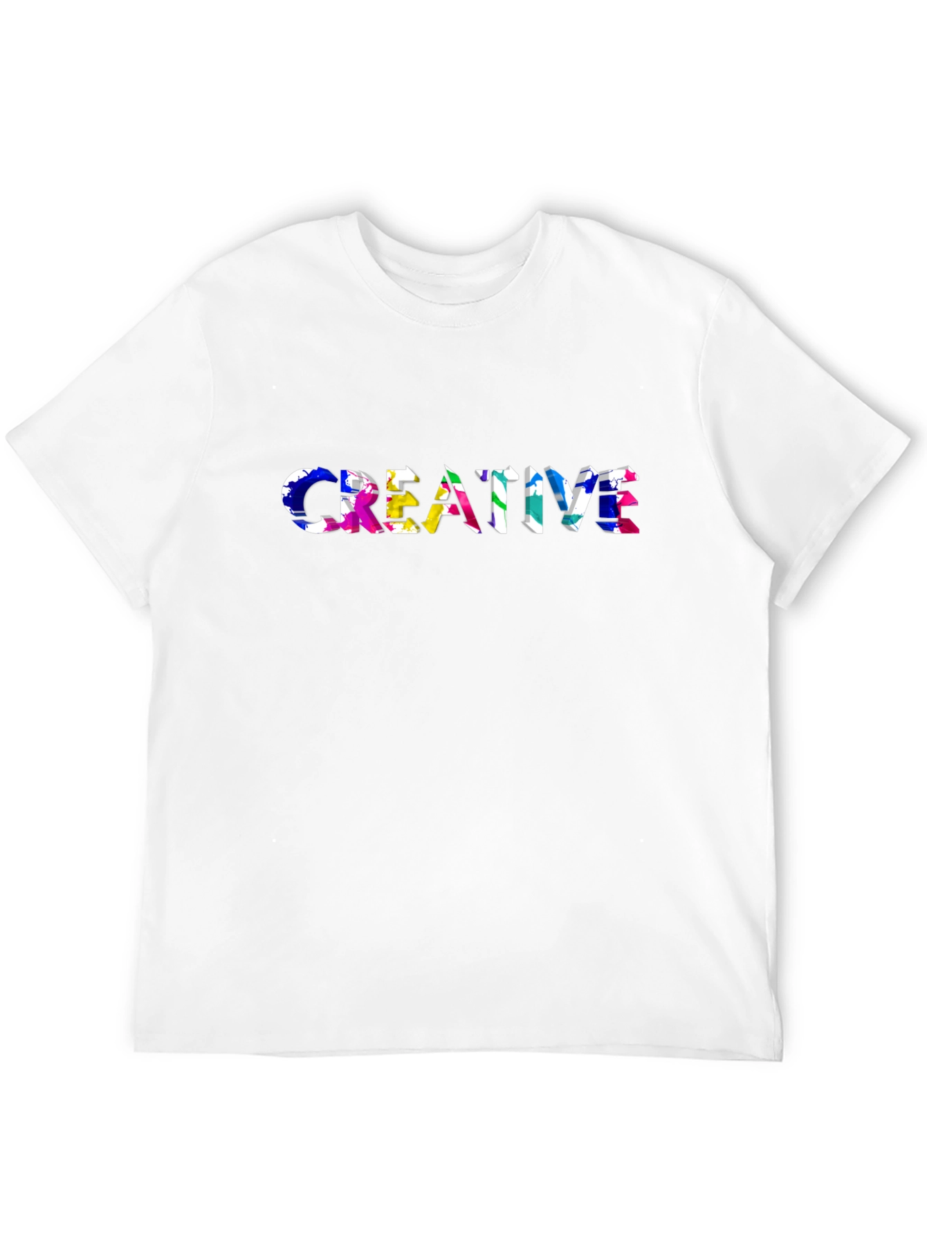 Creative Graphic Tee - Artsy Design