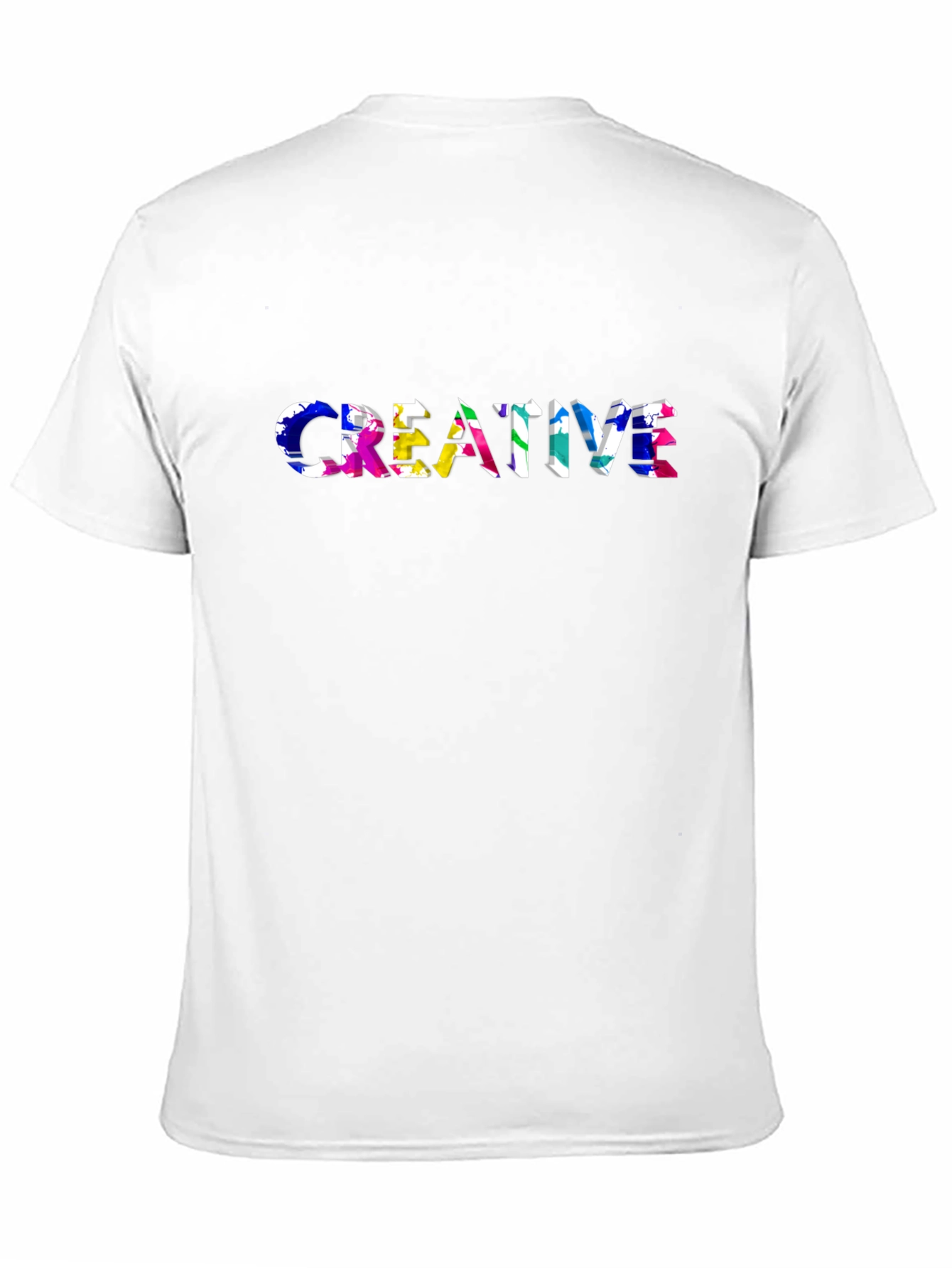 Creative Graphic Tee - Artsy Design