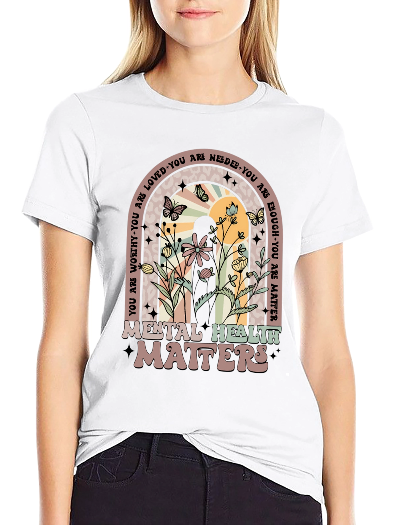 Mental Health Matters T-Shirt - Inspirational Graphic Tee
