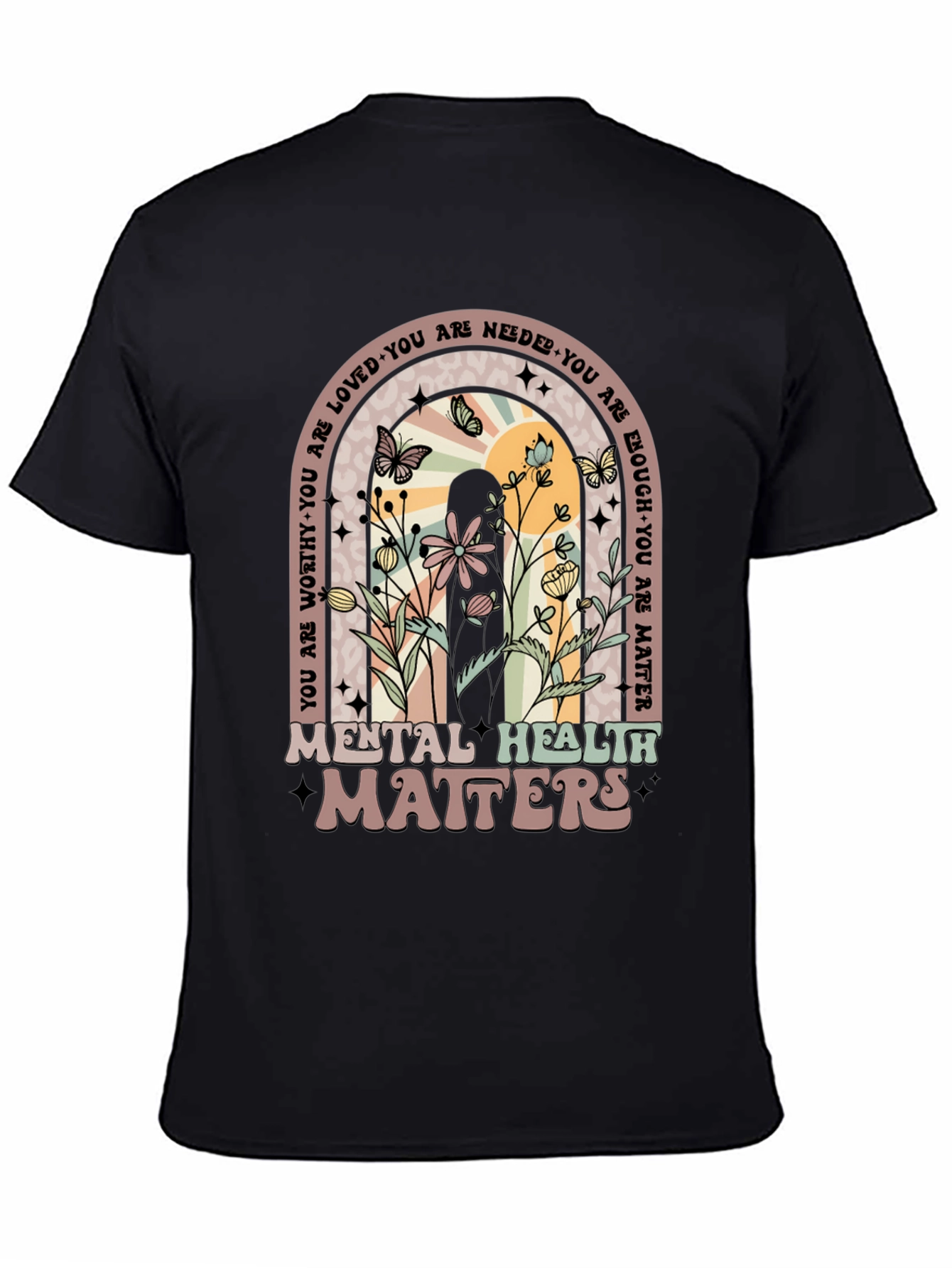 Mental Health Matters T-Shirt - Inspirational Graphic Tee
