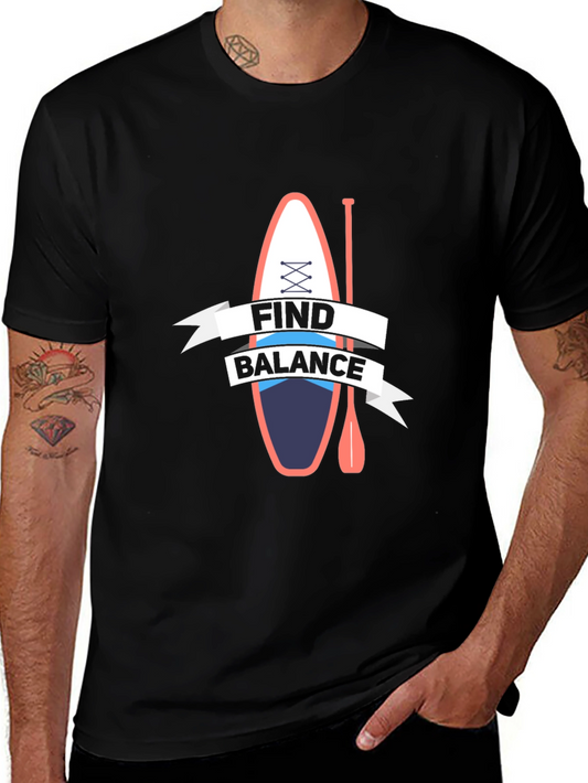 Find Balance Paddle Board T-Shirt