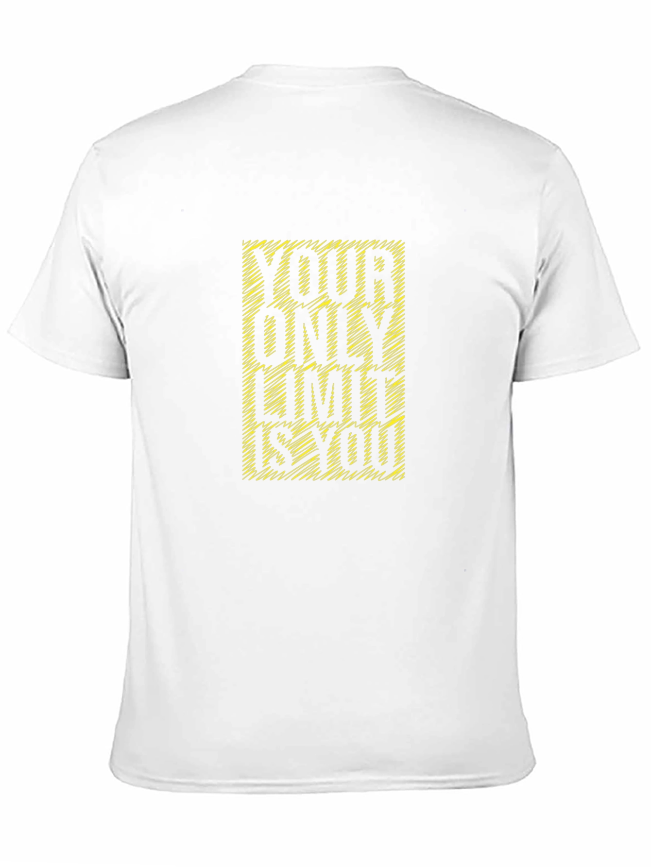 Motivational Black T-Shirt - Your Only Limit is You