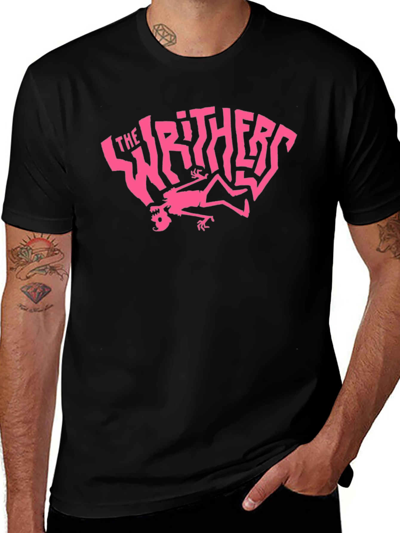 The Writhers Black Graphic T-Shirt